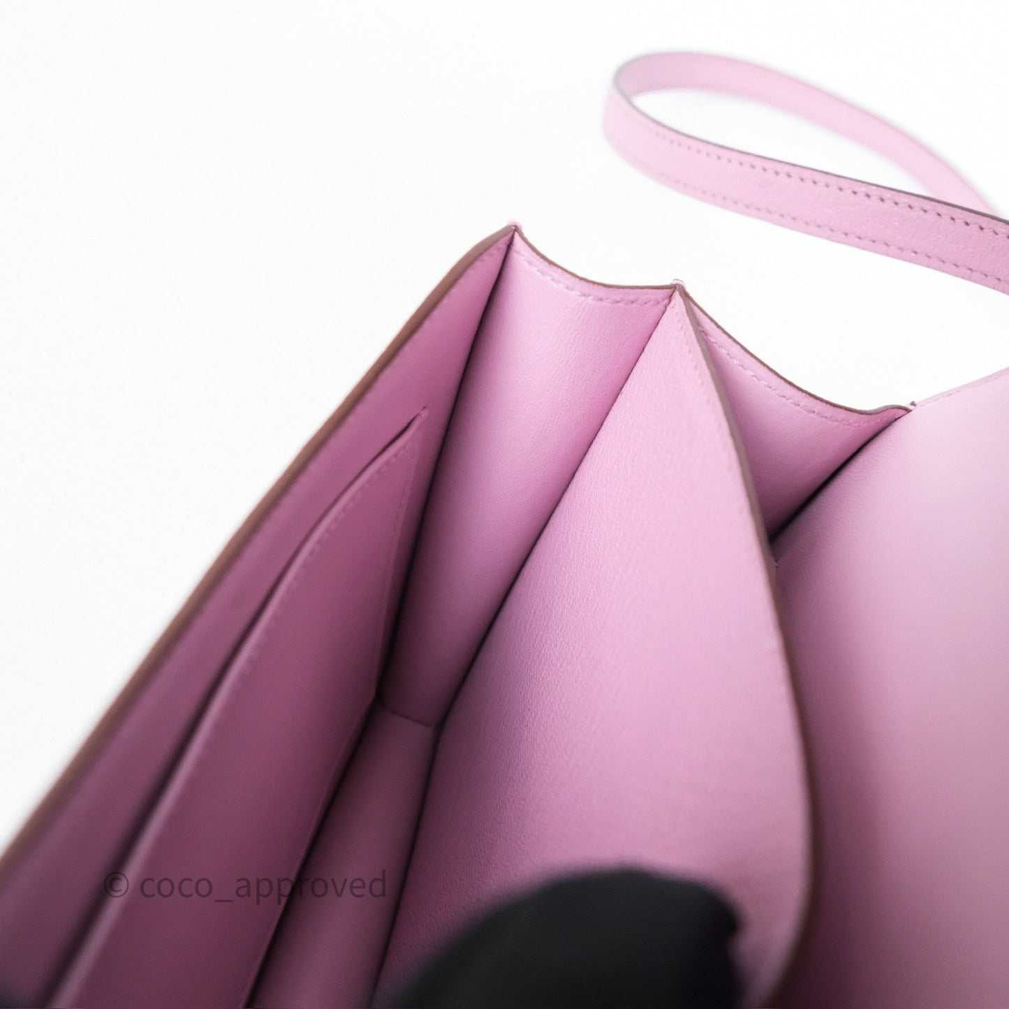 Hermès Constance Mini 18cm Mauve Sylvestre X9 Chevre Mysore Palladium Hardware