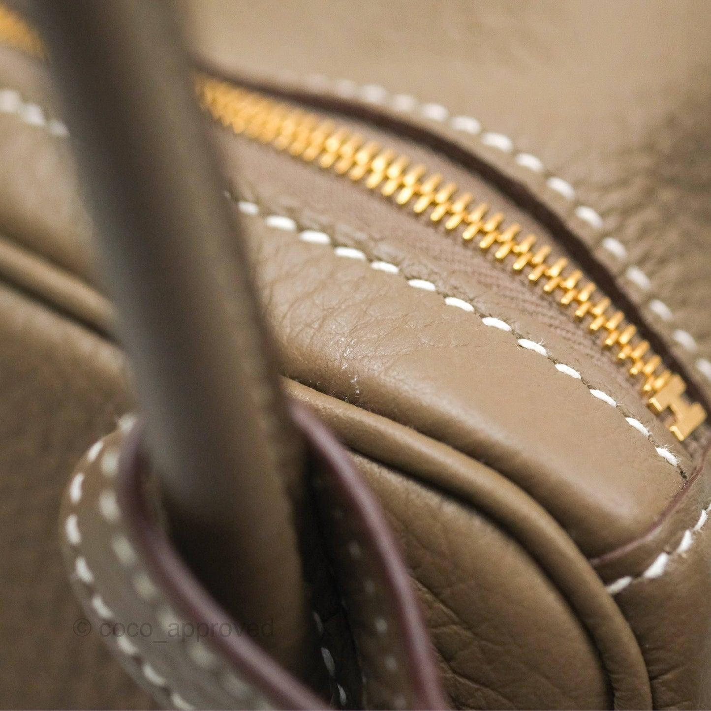 Hermès Lindy 26 Etoupe Clemence Gold Hardware