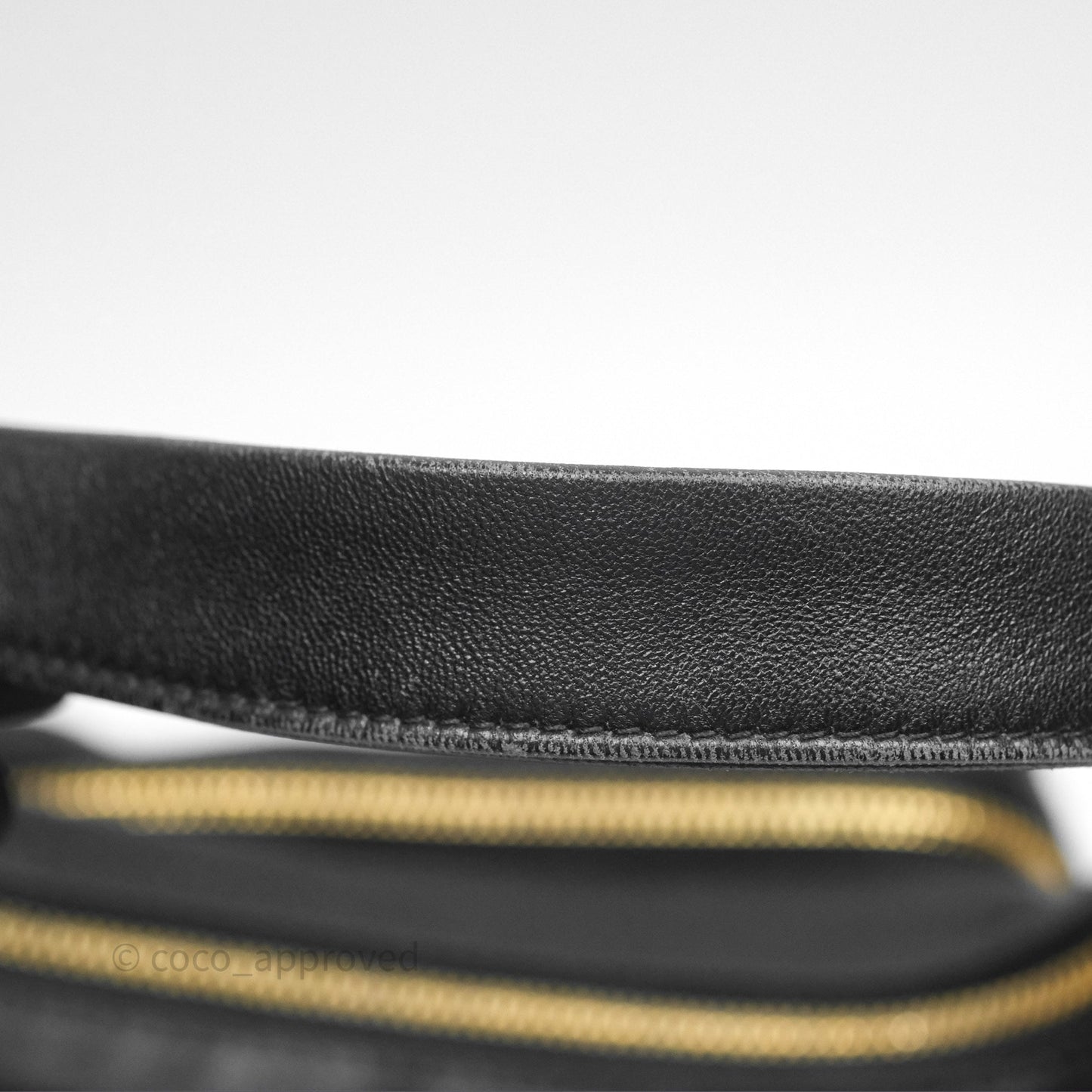 Miu Miu Nappa Leather Pocket Bag Black Lambskin Gold Hardware