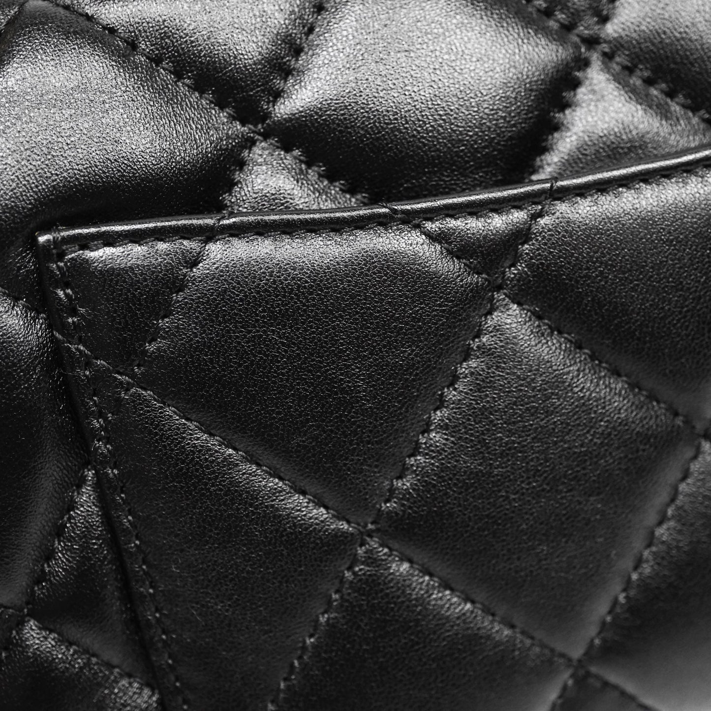 Chanel Small Funky Town Black Lambskin Aged Gold Hardware