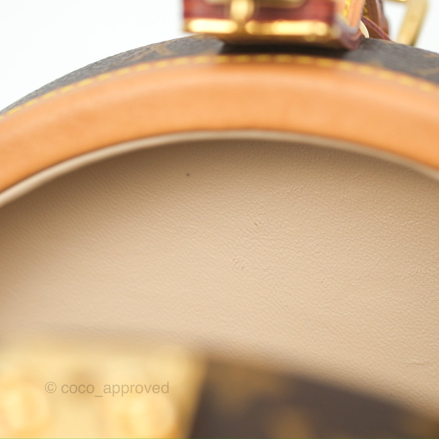Louis Vuitton Petite Boite Chapeau Monogram Canvas