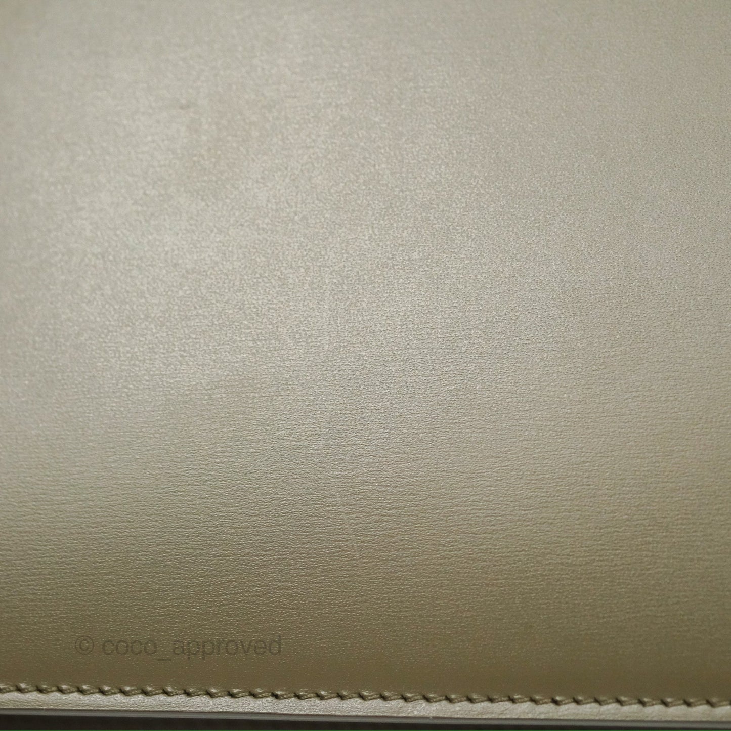 Celine Medium Classic Box Flap Dark Olive Green Box Calfskin Gold Hardware