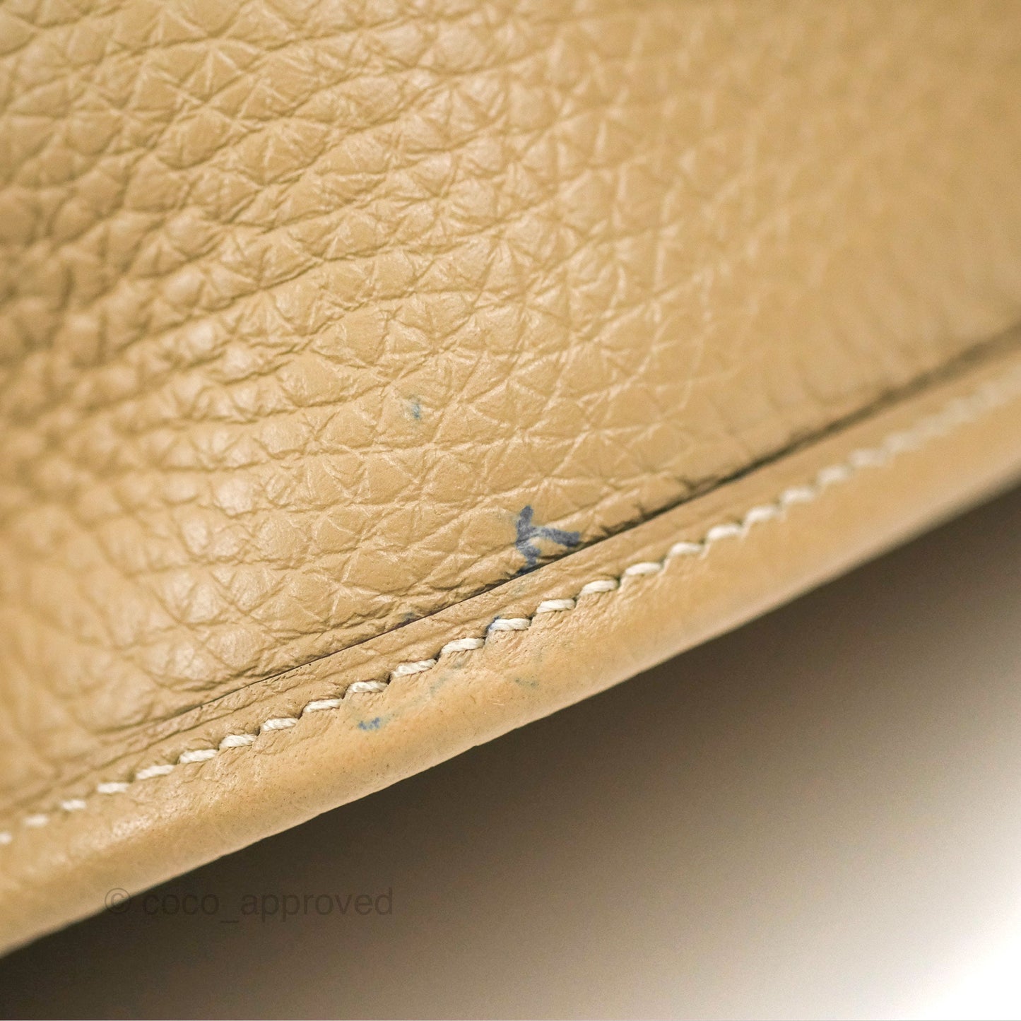 Hermès Mini Evelyne 16 Trench Clemence Gold Hardware