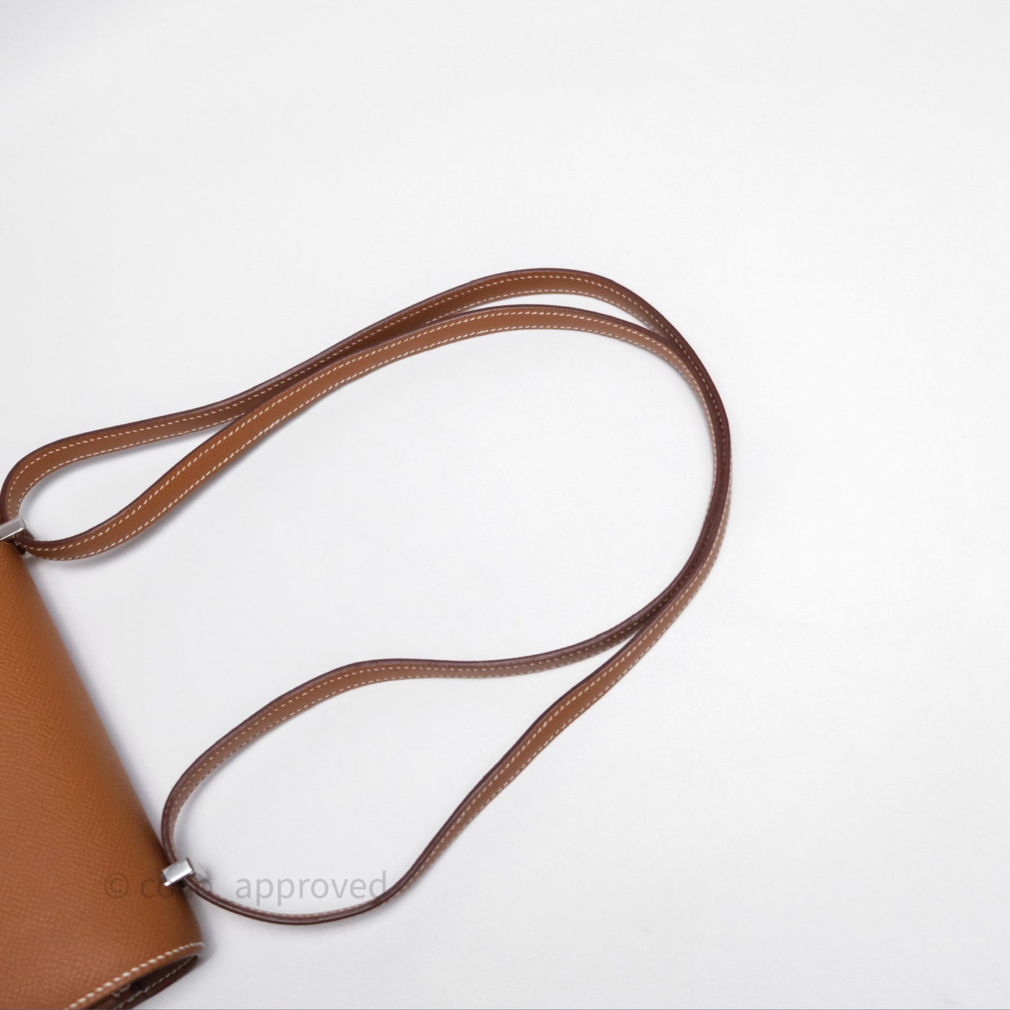 Hermès Constance Mini 18 Gold Epsom Palladium Hardware