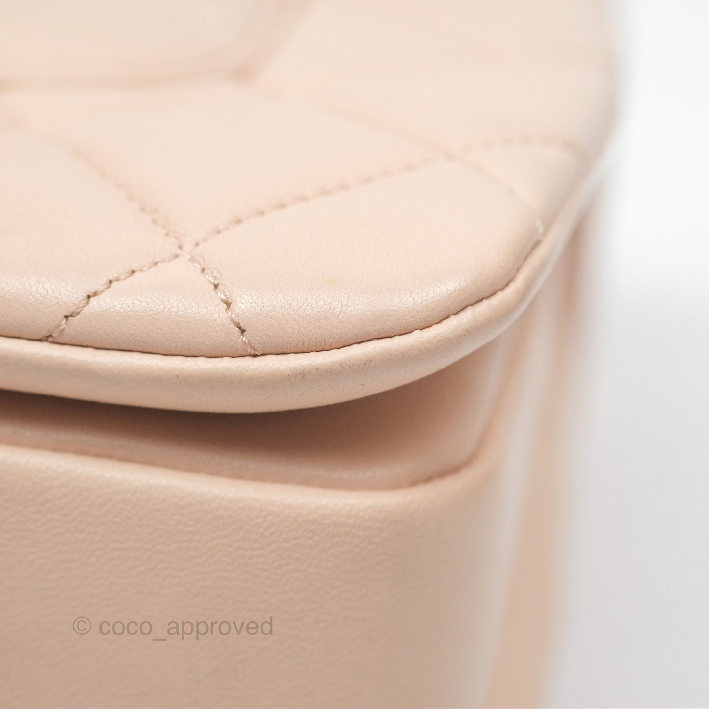 Chanel Trendy CC Small Beige Lambskin Gold Hardware