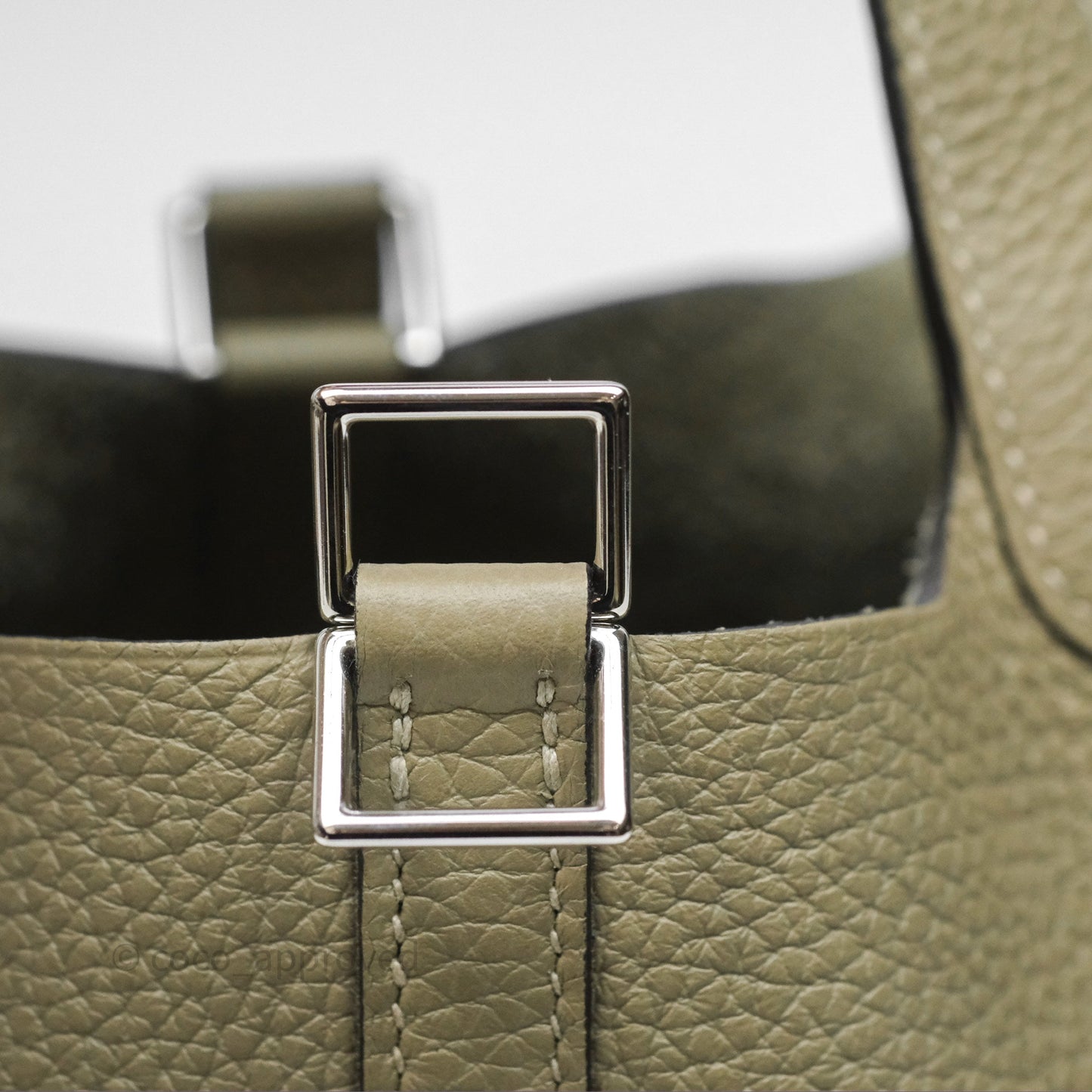 Hermès Picotin Lock 18 Sauge Q1 Clemence Palladium Hardware