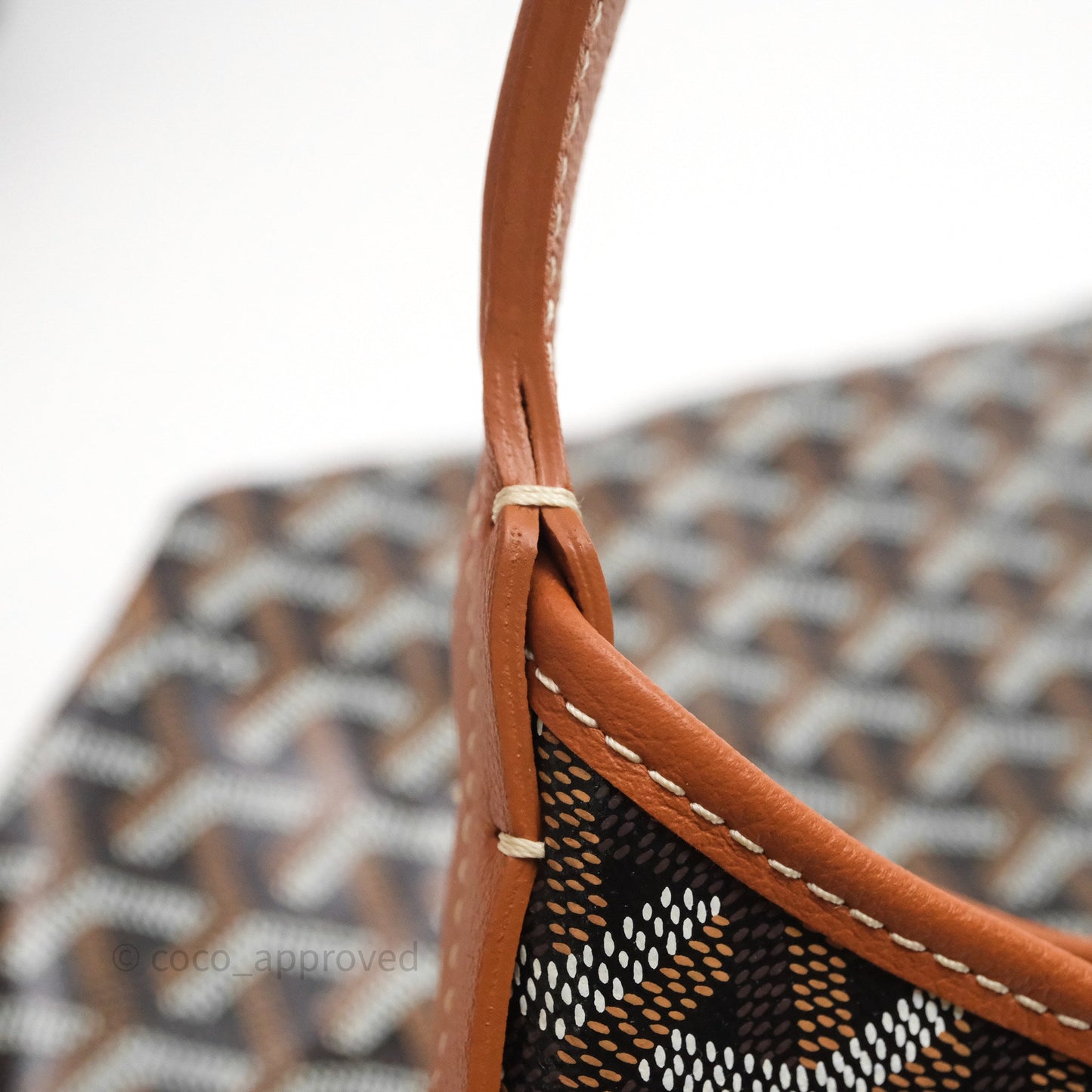 Goyard Bohème Hobo Bag Black & Tan