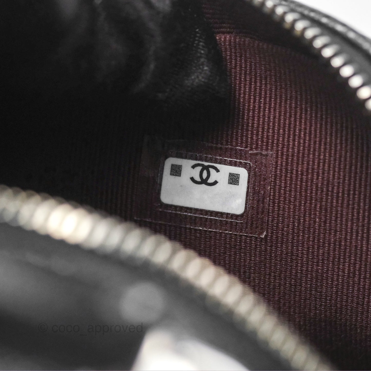 Chanel Classic Mini Backpack Black Caviar Silver Hardware