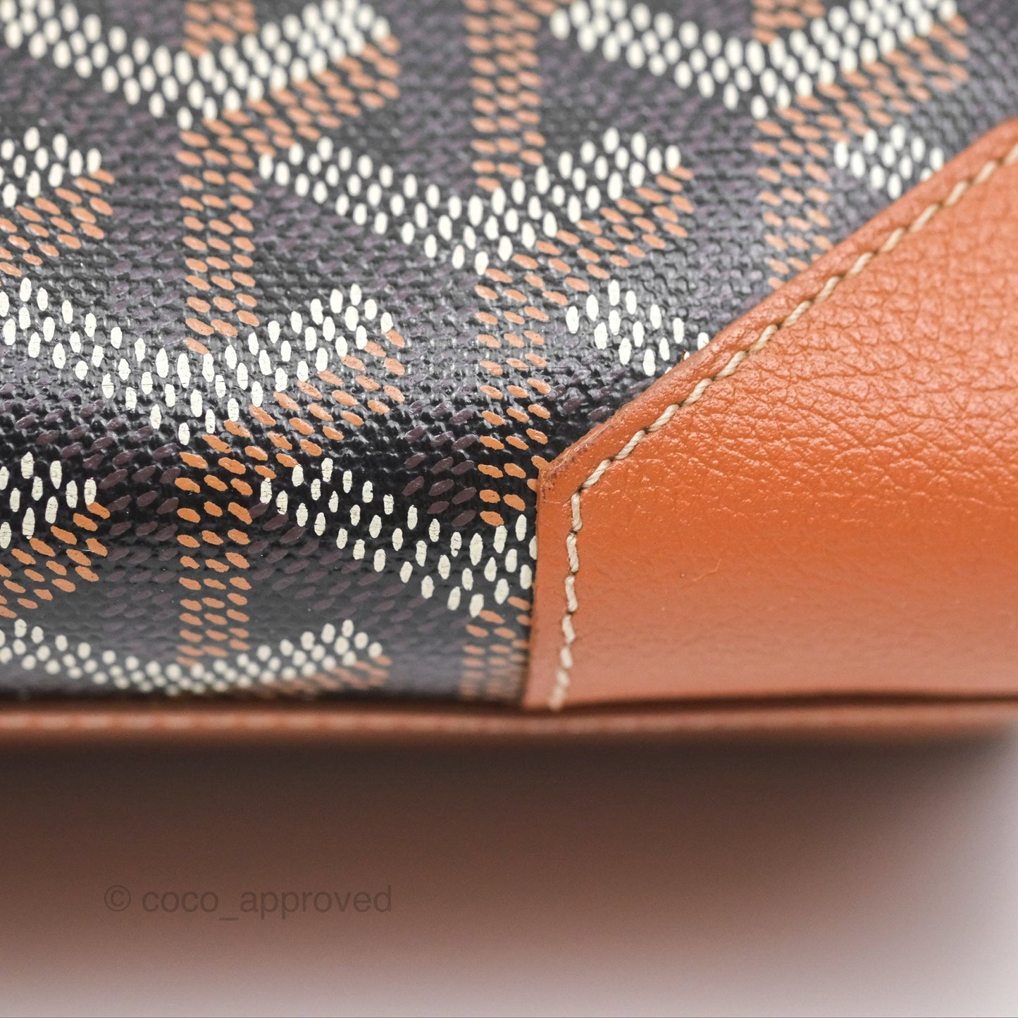 Goyard Saïgon Mini Bag Tan Goyardine Canvas/Chevroches Calfskin