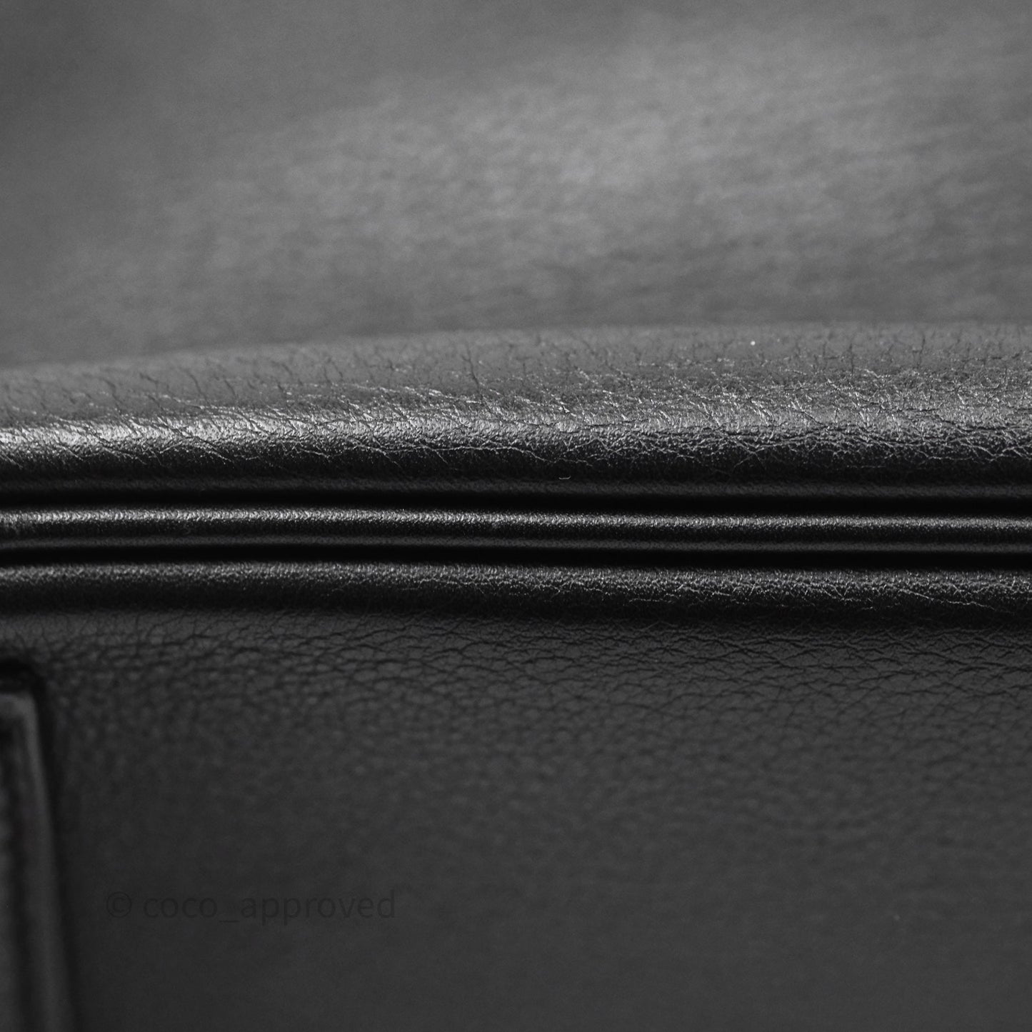Hermès Birkin 30 Noir 89 Evergrain Palladium Hardware