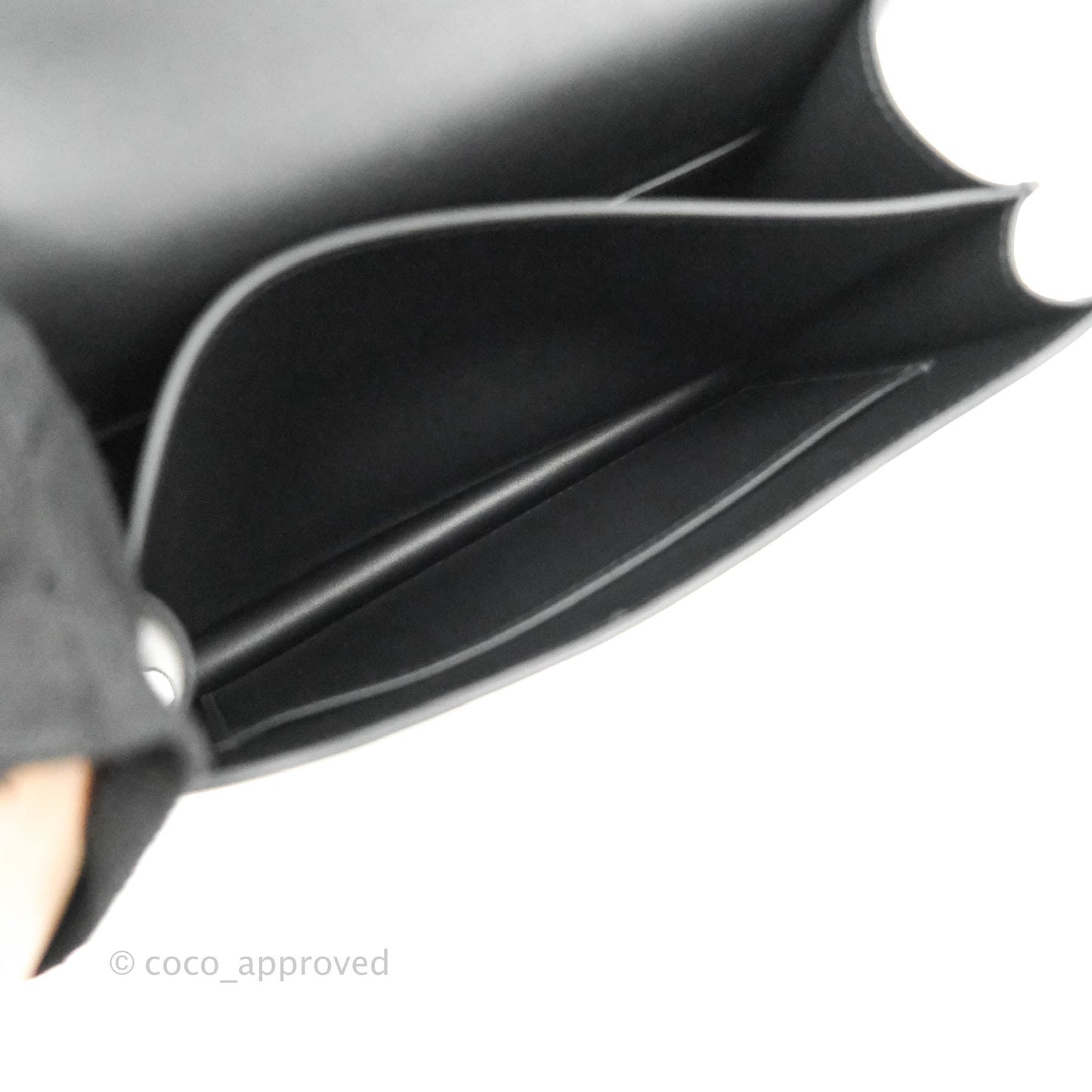 Hermès Constance Mini 18cm Black Swift Marble Lock