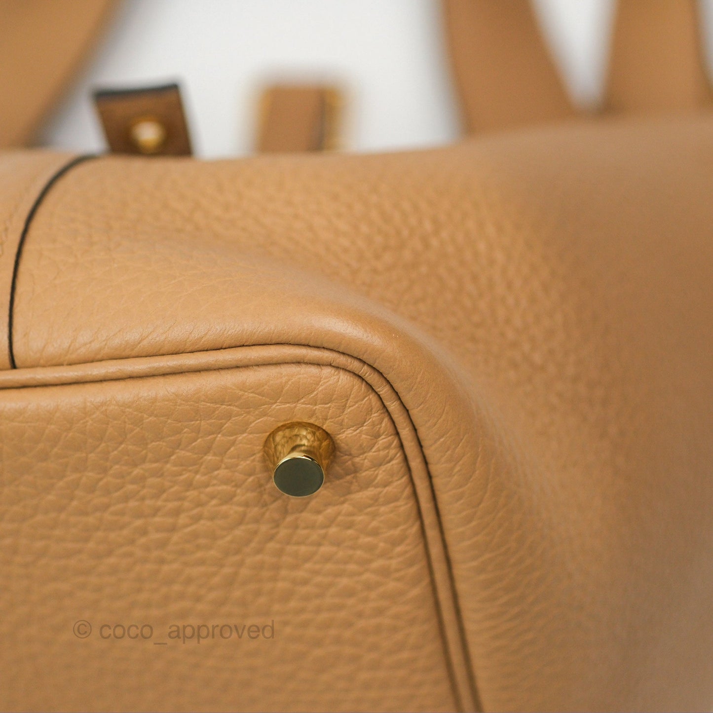 Hermès Picotin Lock 18 Chai 0M Taurillon Clemence Gold Hardware