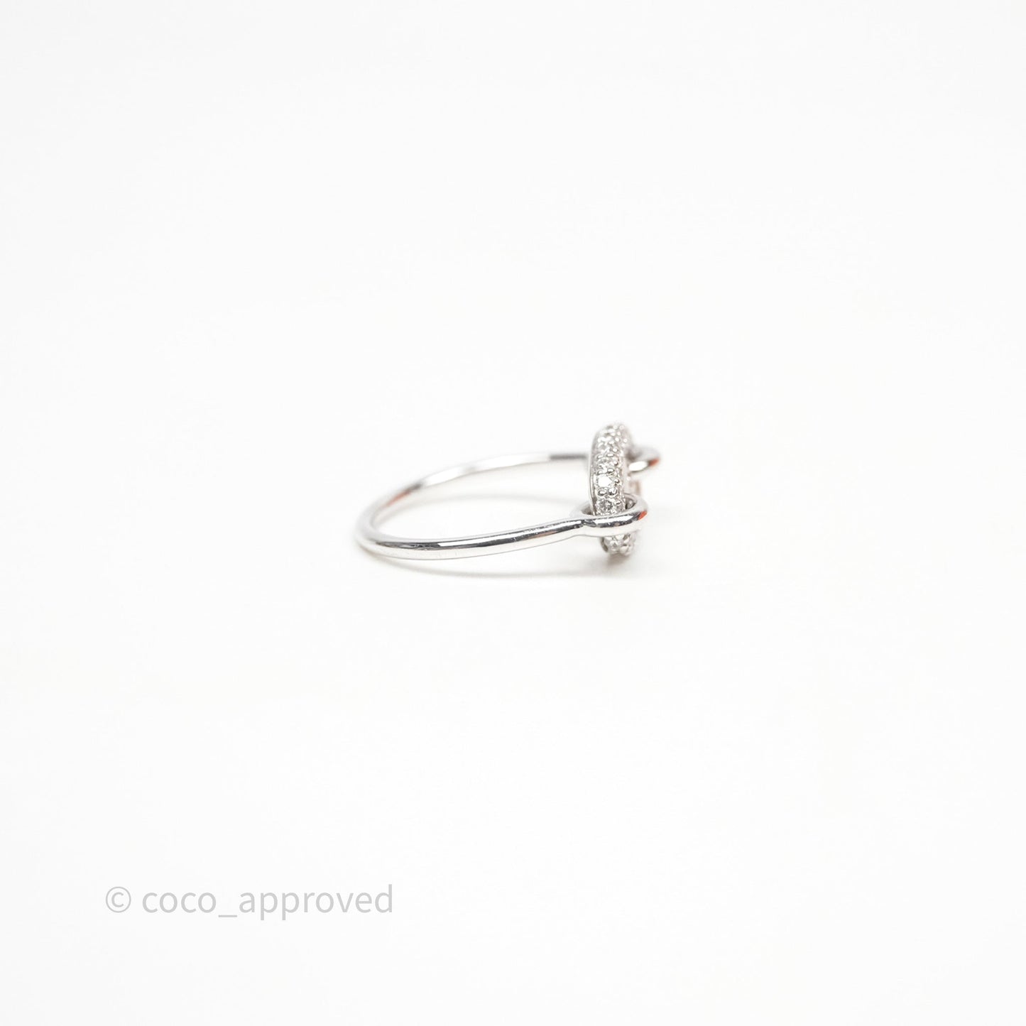 Hermès Farandole Diamonds Ring White Gold