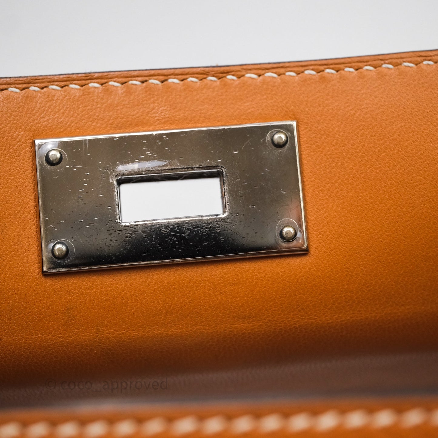 Hermès ToolBox 20 Gold 37 Evercolor Palladium Hardware