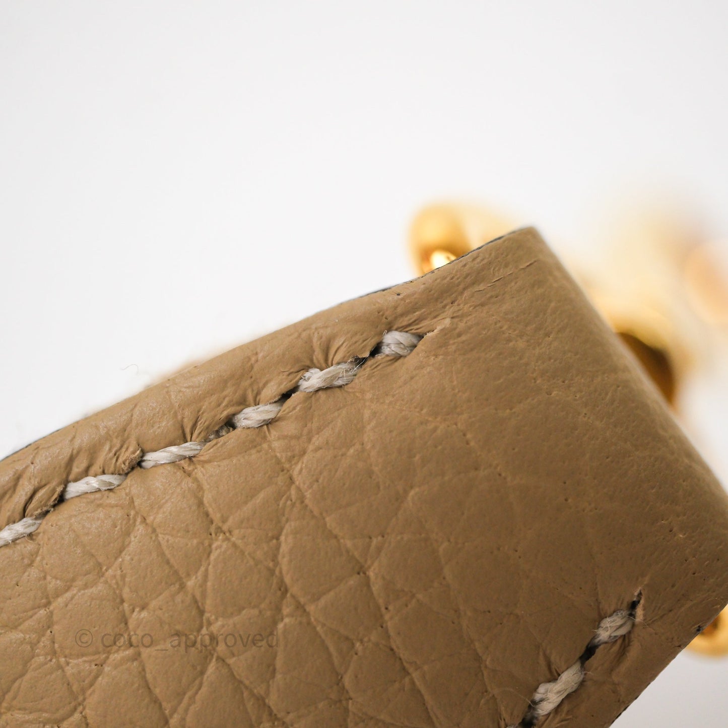 Hermès Mini Evelyne 16 Trench S2 Clemence Gold Hardware