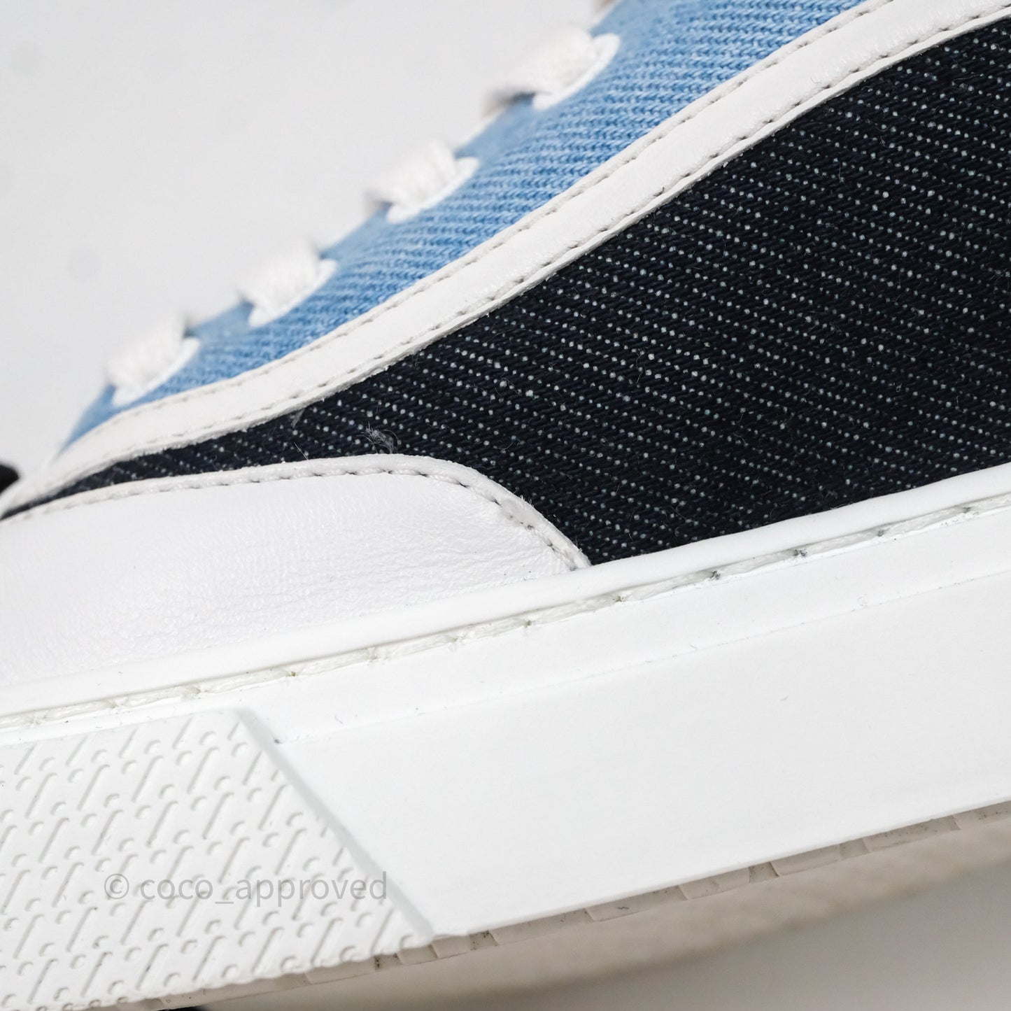 Hermès Denim Sneakers Size 37.5