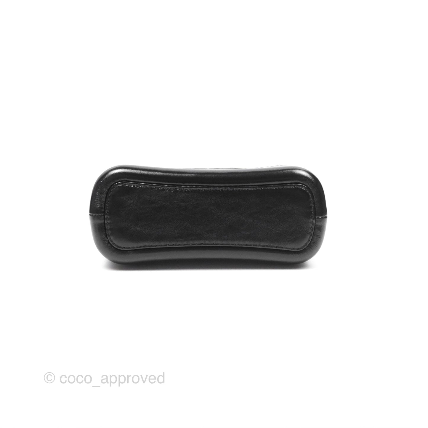 Chanel Small Gabrielle Hobo Quilted Black Aged Calfskin