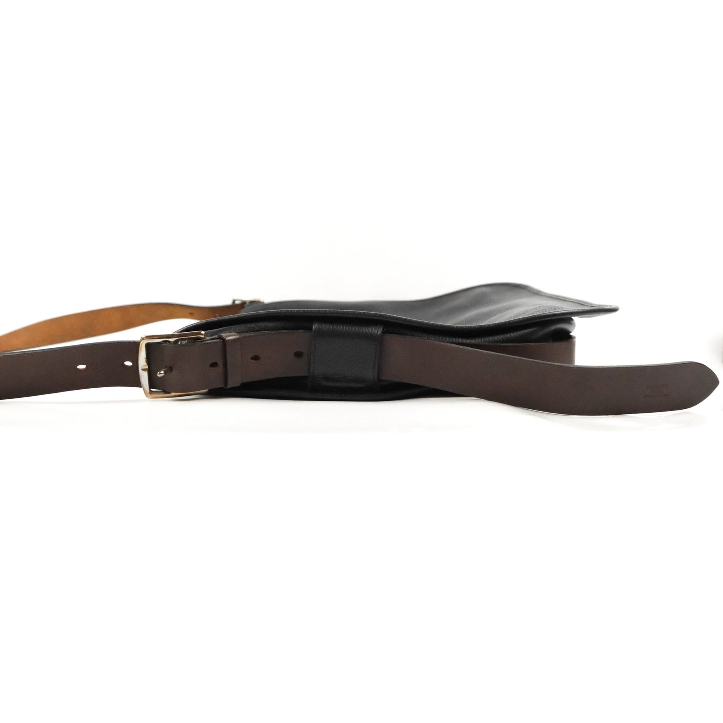 Hermès Men's Barda 43 Messenger Bag Black Ebene Alamo