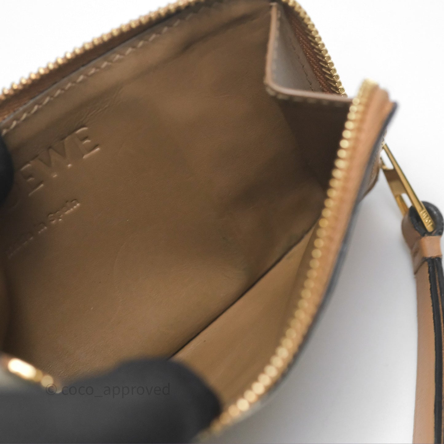 Loewe Puzzle Coin Card Holder Calfskin