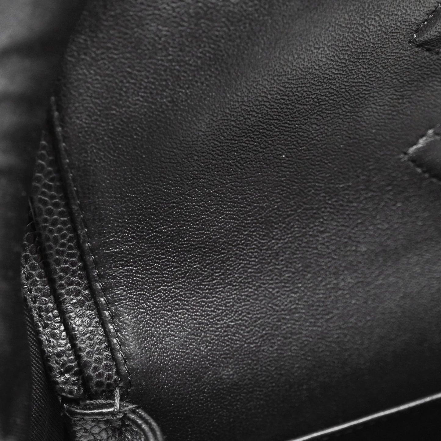 Chanel Classic Medium Flap Quilted Black Caviar Gold Hardware