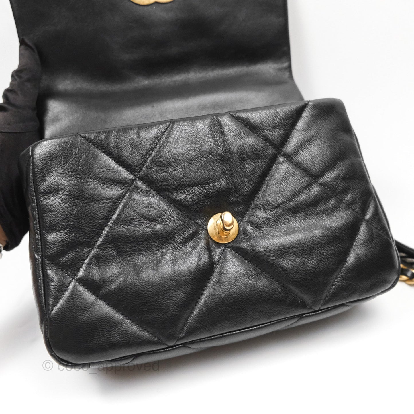 Chanel 19 Small Black Mixed Hardware