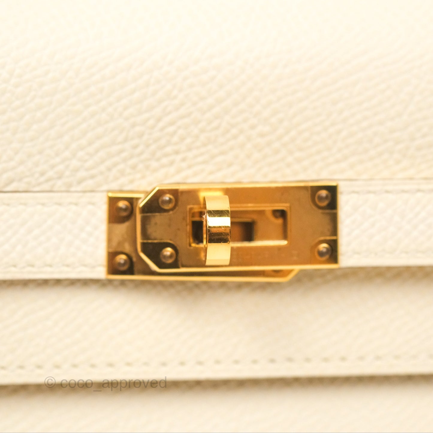 Hermès Kelly To Go Wallet Epsom Nata I2/ Jaune Poussin Gold Hardware