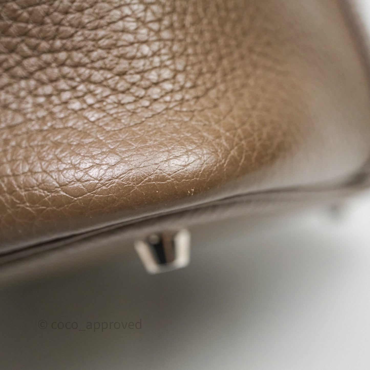 Hermès Picotin Lock 22 Etoupe Clemence Palladium Hardware