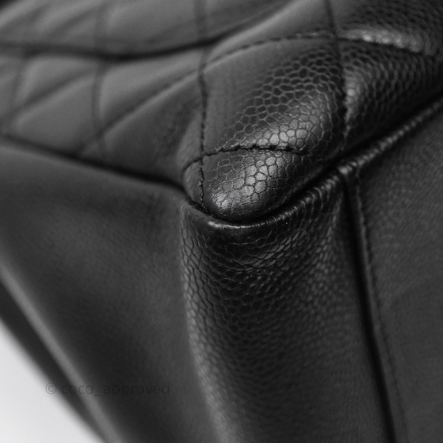 Chanel GST Black Caviar Gold Hardware