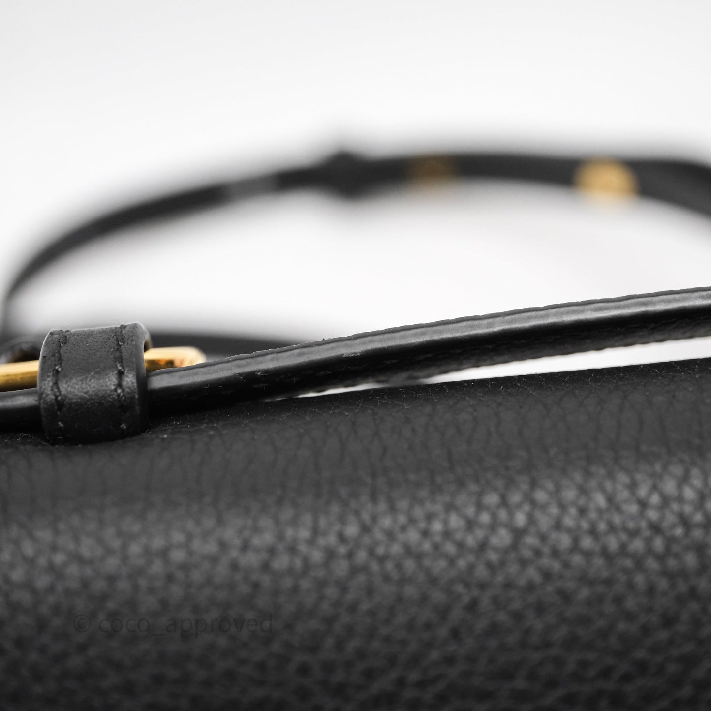 Loro Piana Extra Pocket L19 Black Grained Calfskin