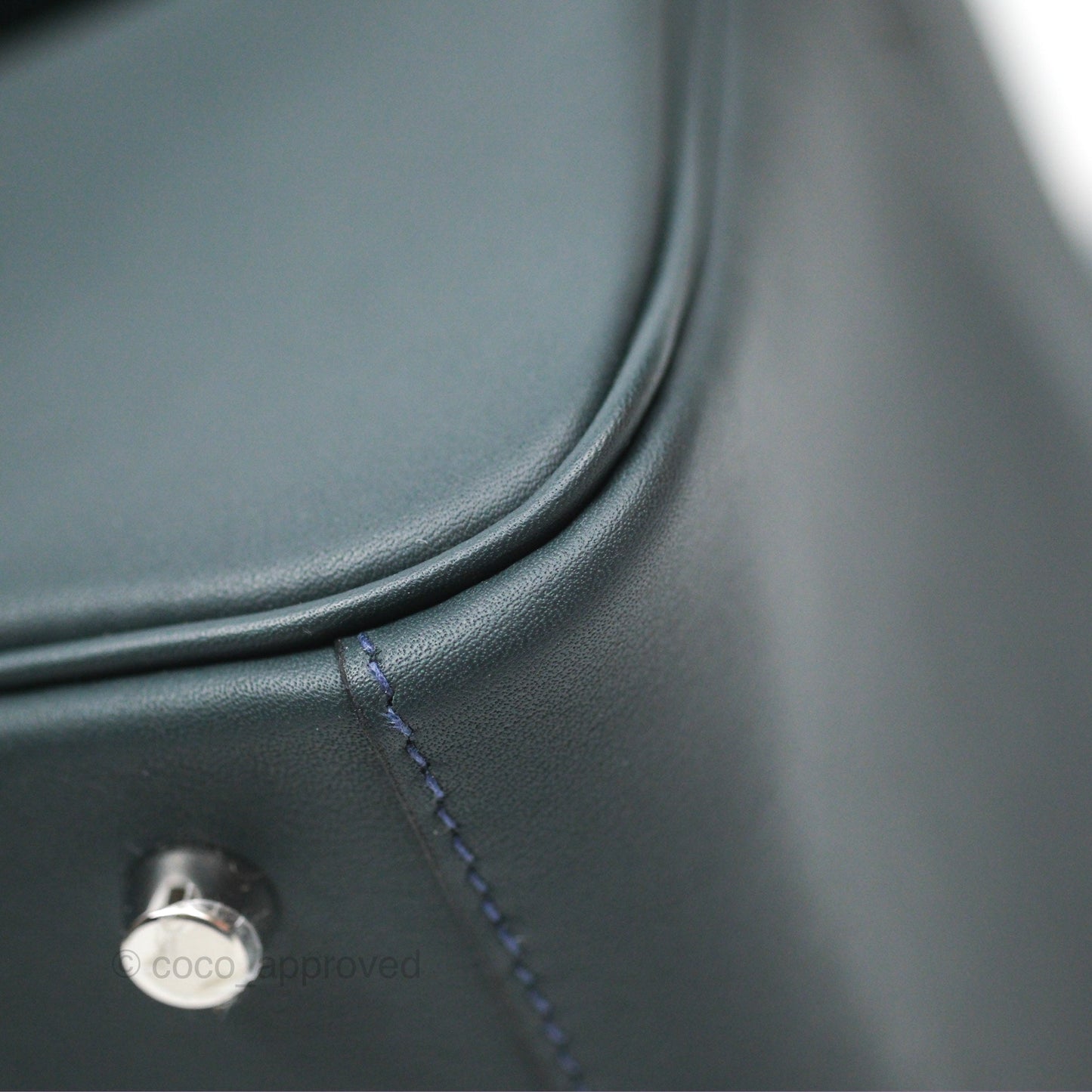 Hermès Lindy 26 Vert Rousseau/ Malachite Swift Palladium Hardware