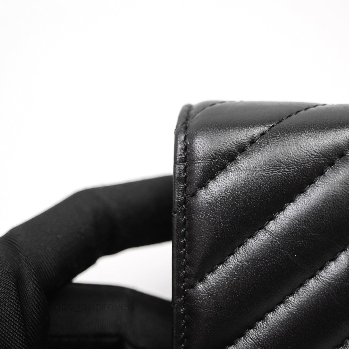 Chanel Chevron Reissue Wallet So Black Aged Calfskin
