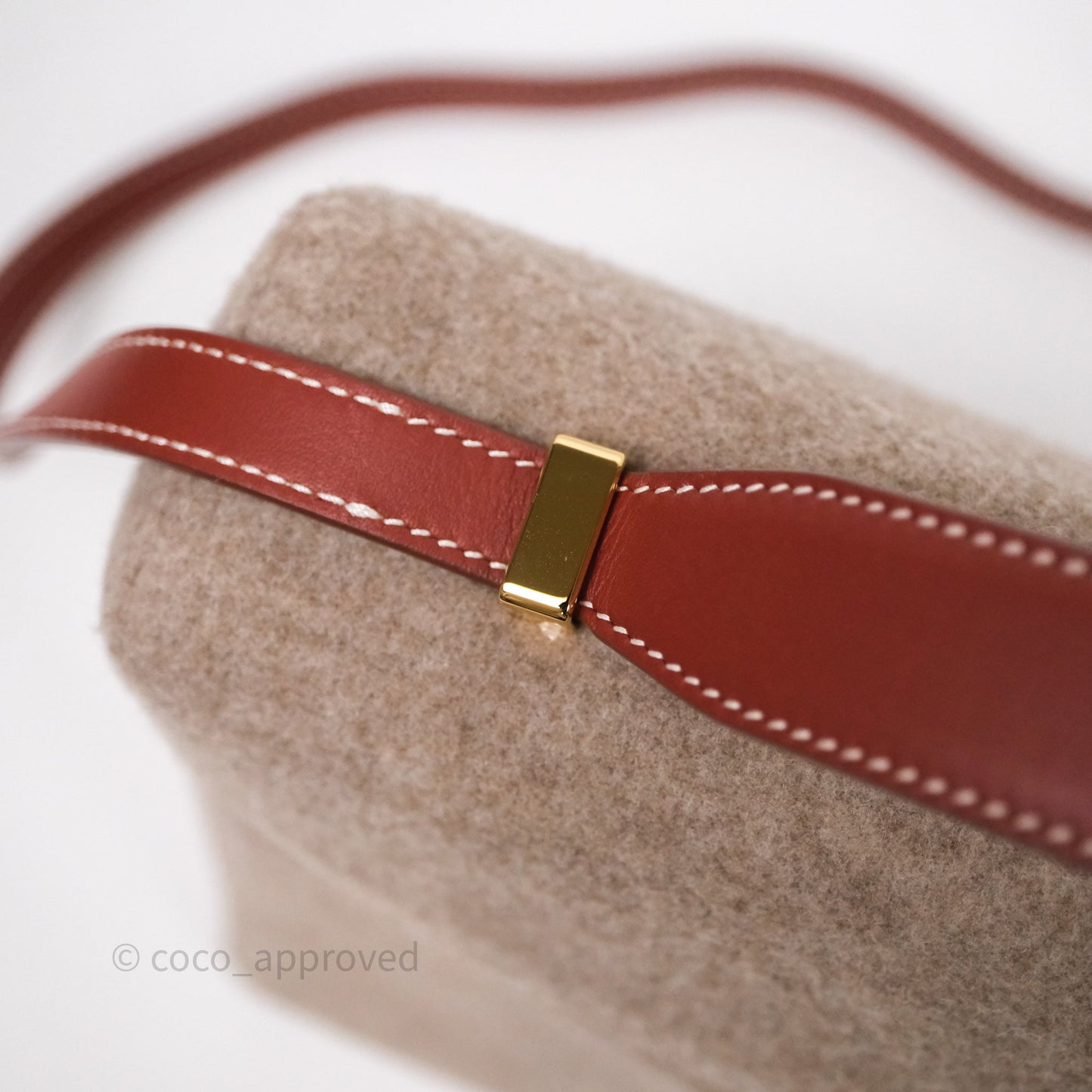 Loro Piana Extra Bag L27 Natural Brown/Deep Kummel Cashmere