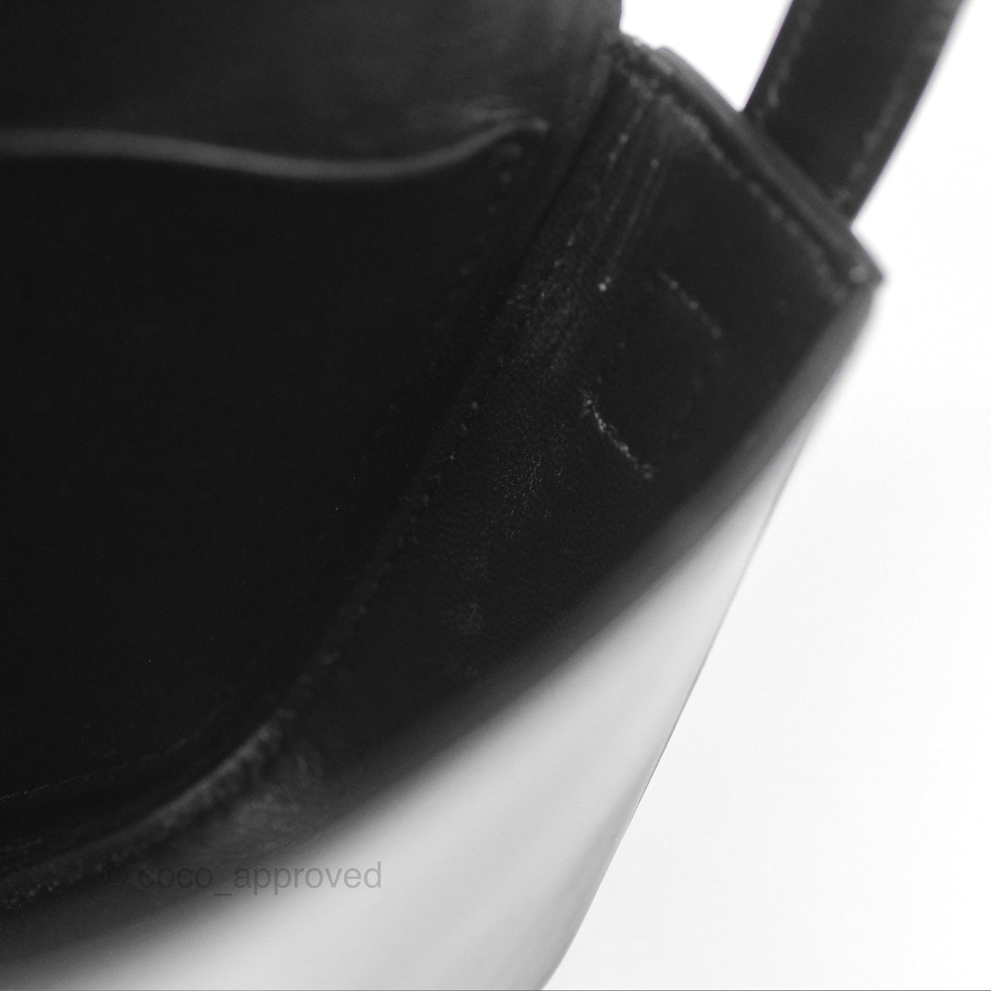 Celine Triomphe Shoulder Bag Black Calfskin
