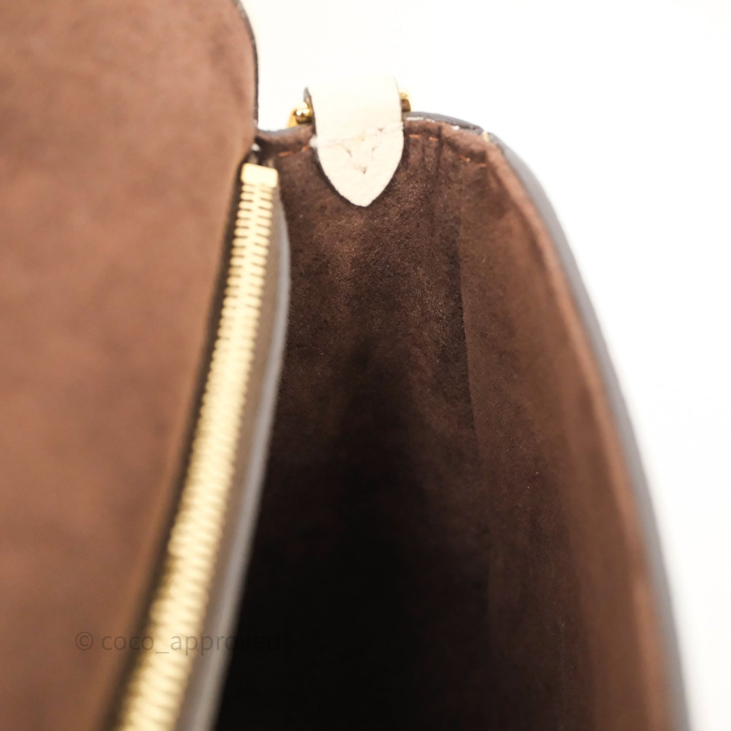 Louis Vuitton Diane Crème Beige Monogram Empreinte Leather