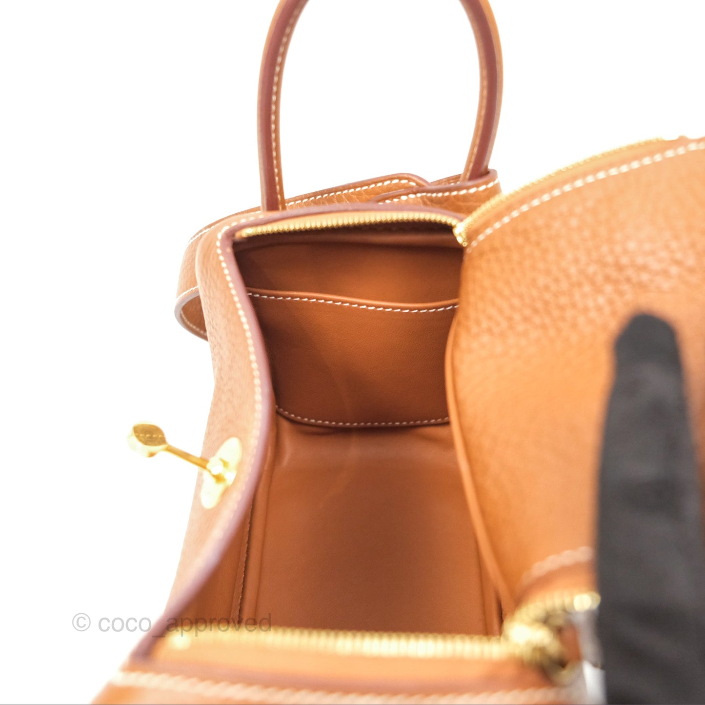 Hermès Mini Lindy 20 Gold Clemence Gold Hardware