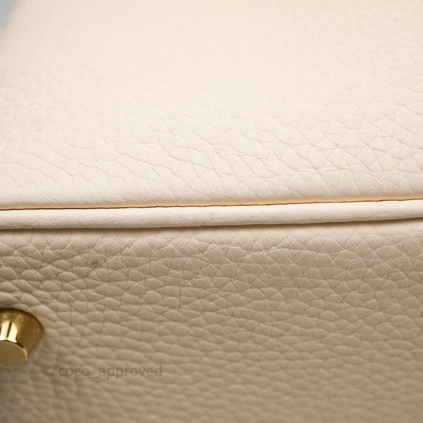 Hermès Picotin 22 Nata I2 Clemence Gold Hardware