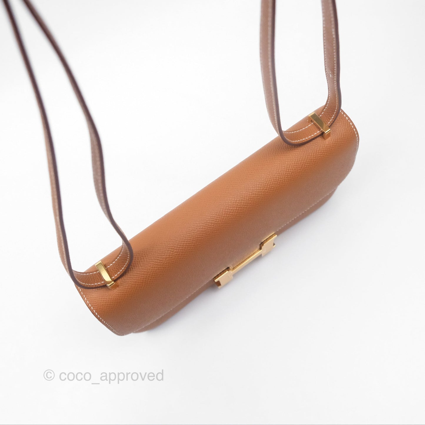 Hermès Constance Elan Gold Epsom Gold Hardware