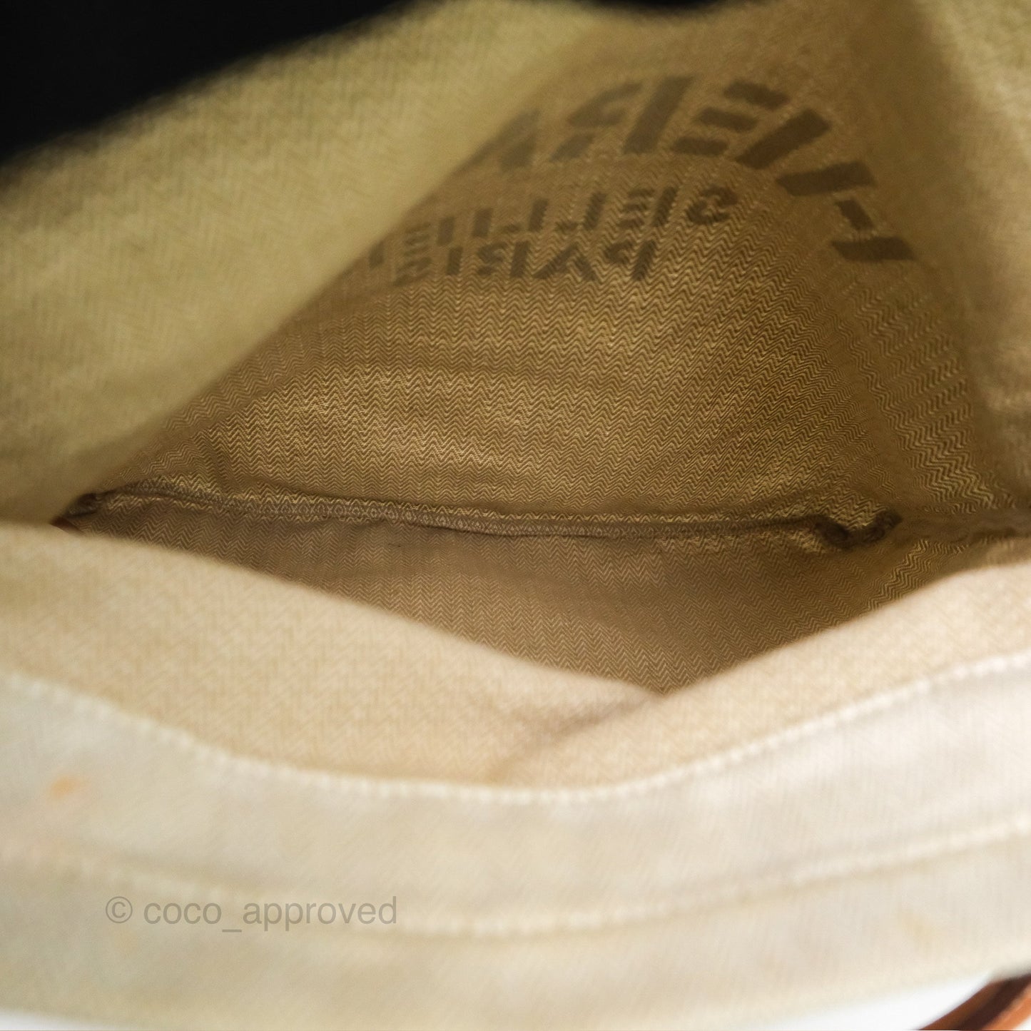 Hermès Aline Canvas Tote Bag