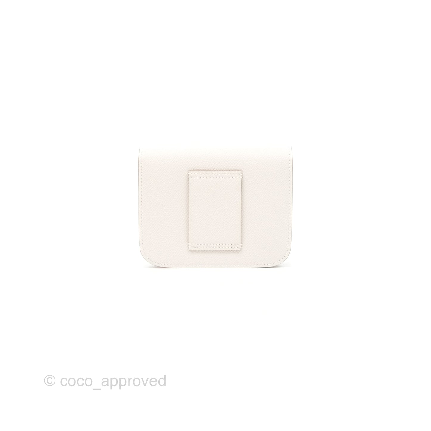 Hermès Constance Slim Wallet Gris Pale Epsom Palladium Hardware