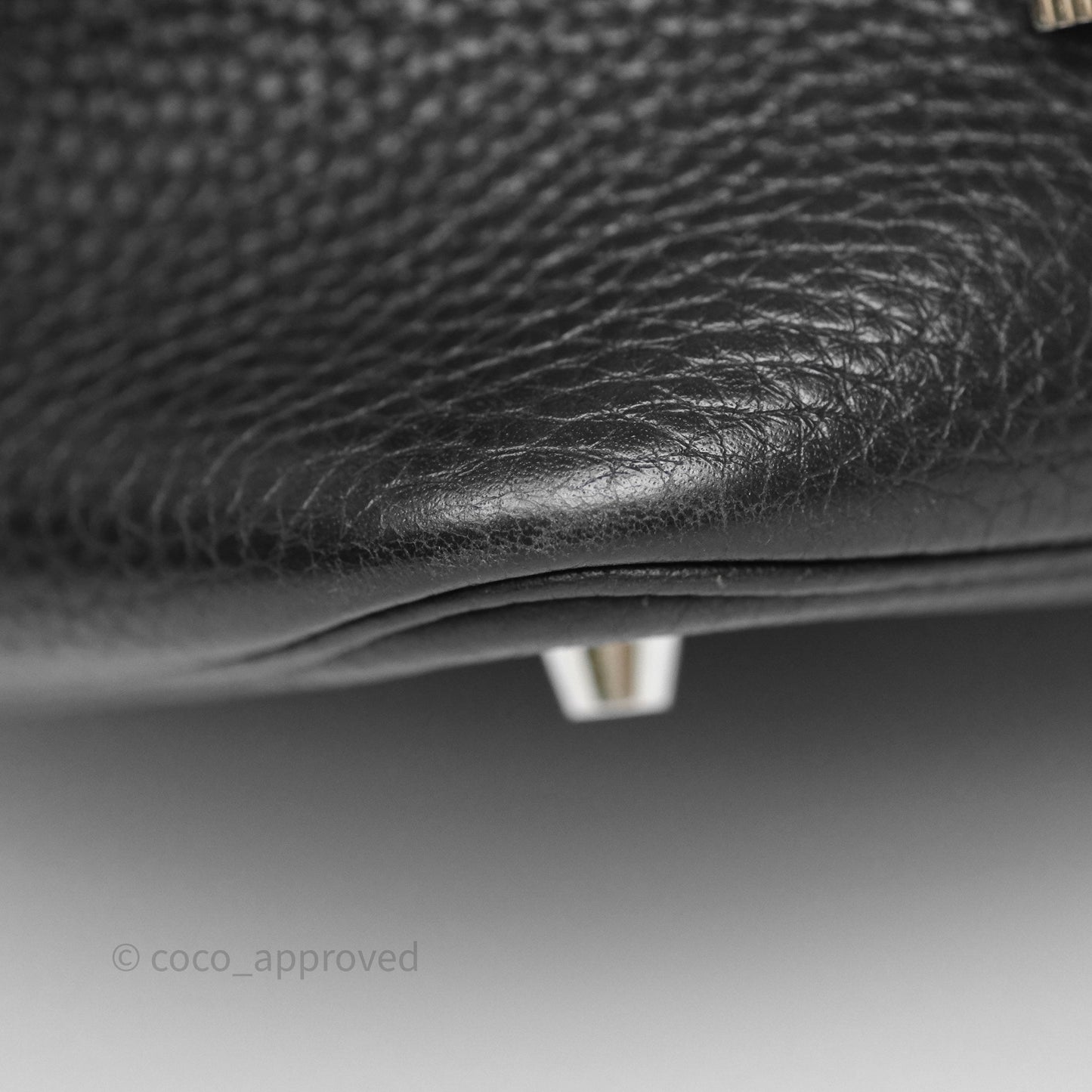 Hermès Picotin 22 Black Noir 89 Clemence Palladium Hardware