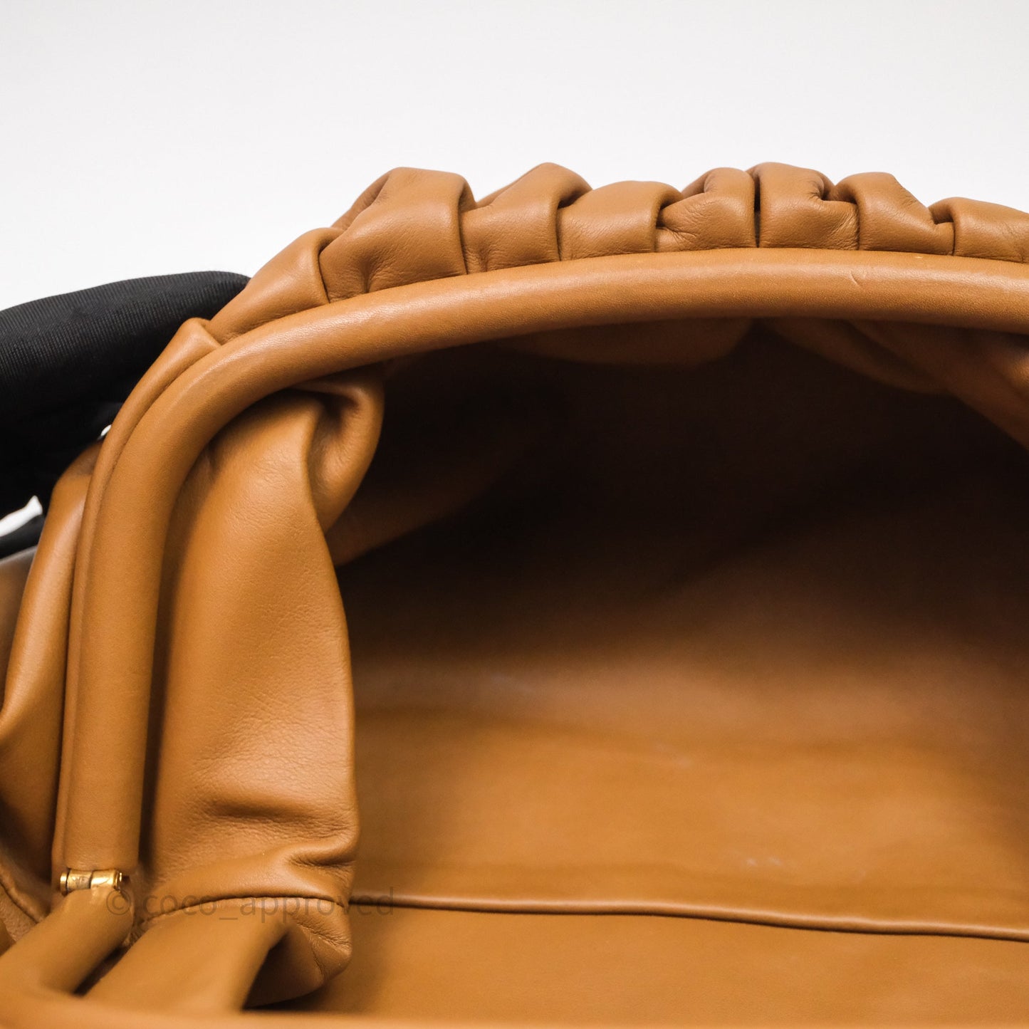Bottega Veneta The Pouch Camel Butter Calfskin