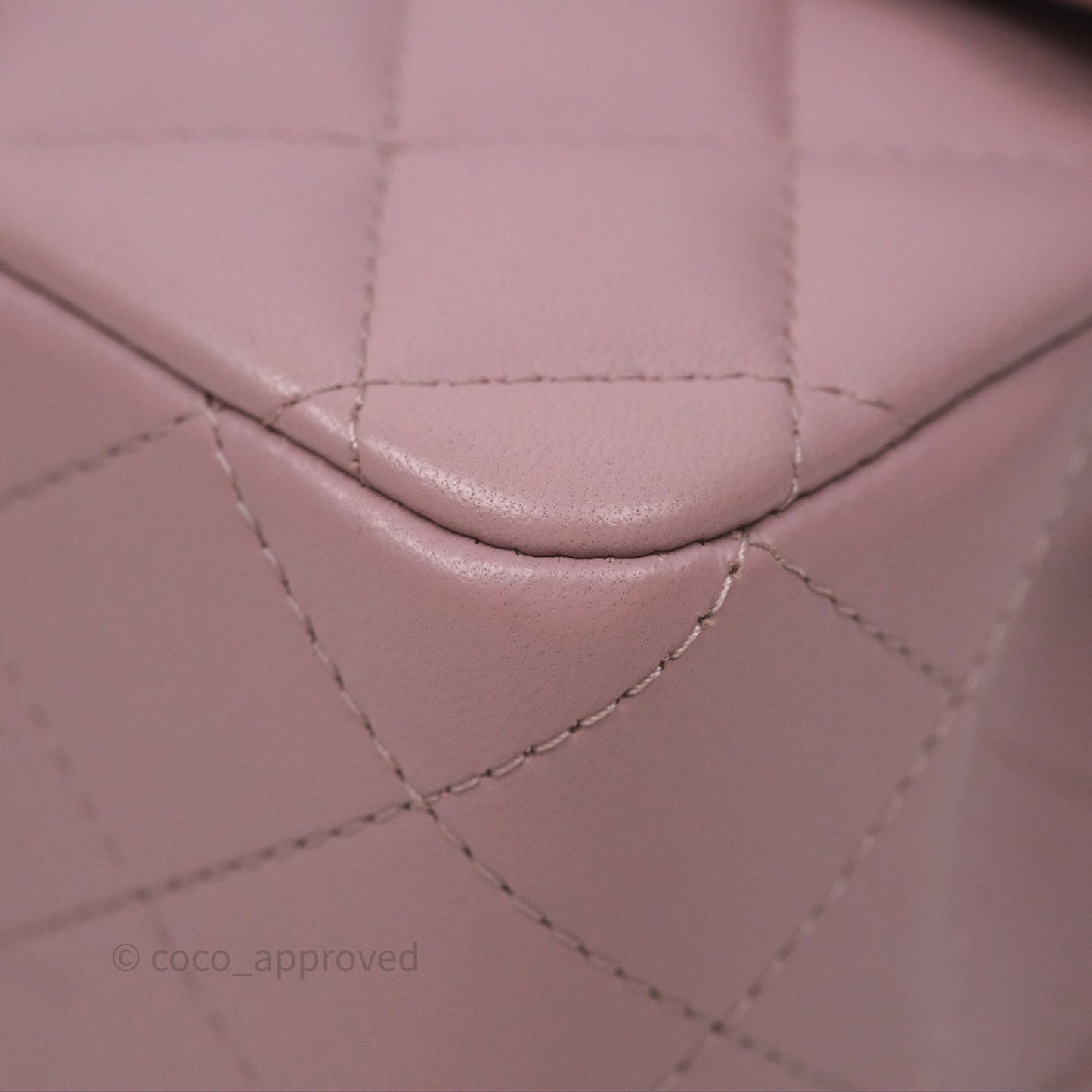 Chanel Top Handle Mini Rectangular Flap Lilac Pink Lambskin Gold Hardware