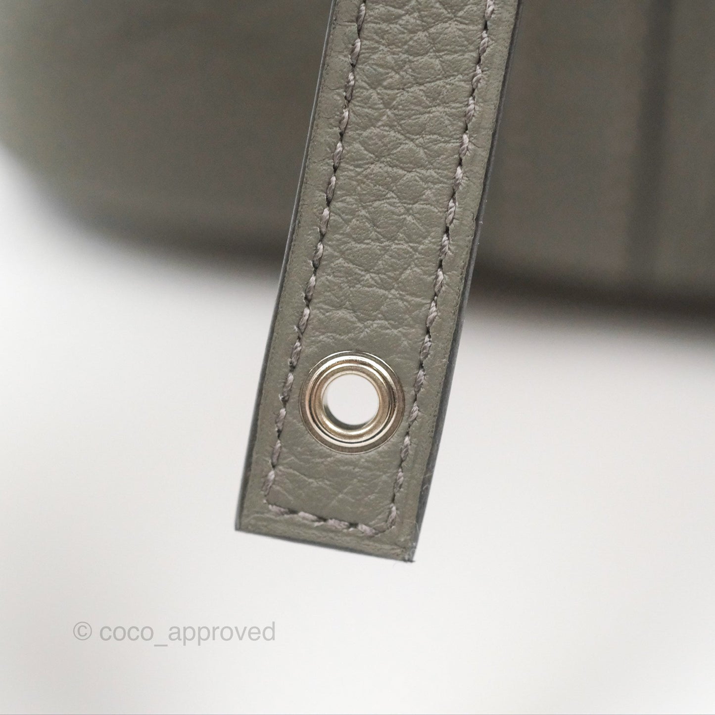 Hermès Picotin Lock 18 Gris Meyer 0L Clemence Palladium Hardware