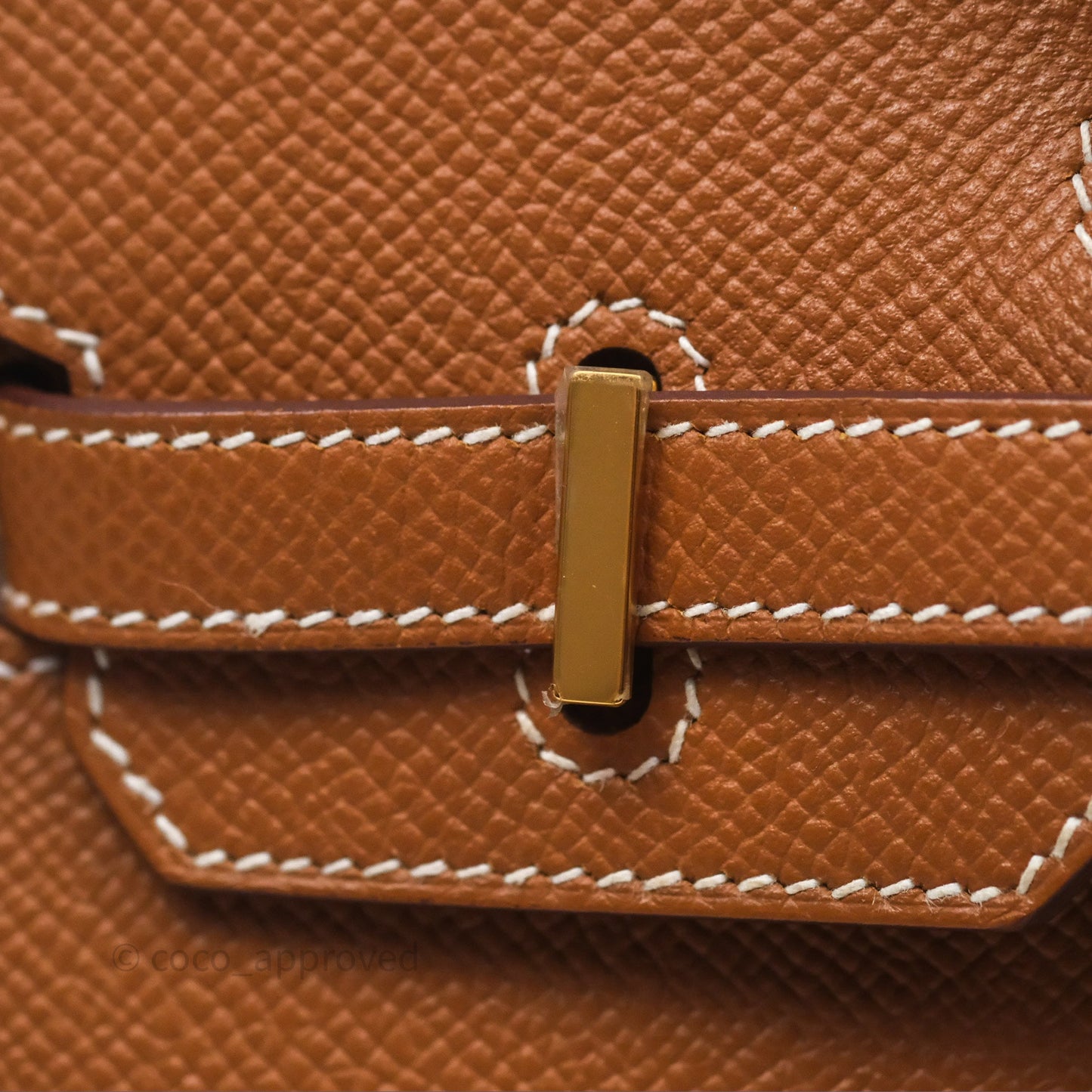 Hermès Birkin 25 Sellier Gold 37 Epsom Gold Hardware