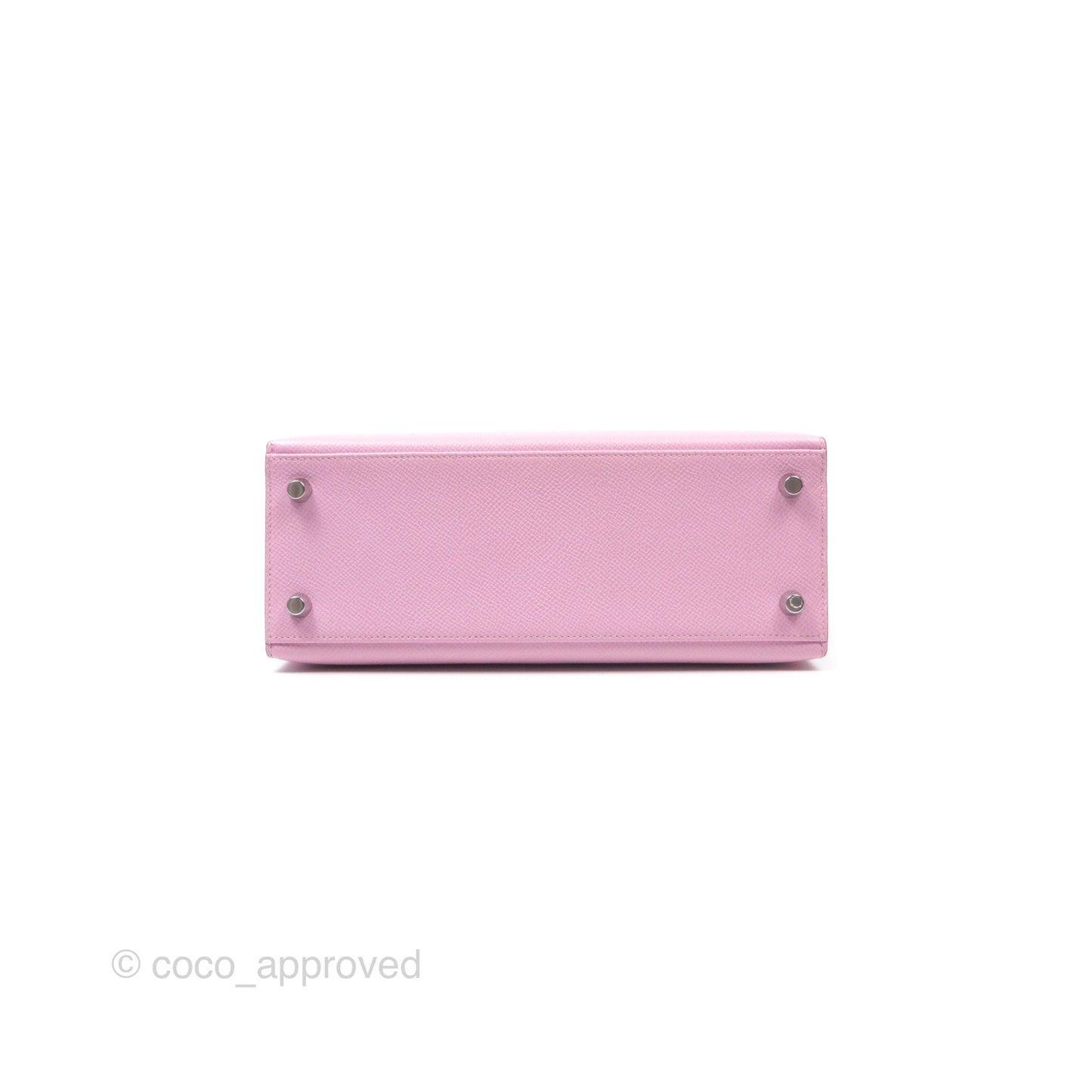 Hermès Sellier Kelly 25 Mauve Sylvestre X9 Epsom Palladium Hardware