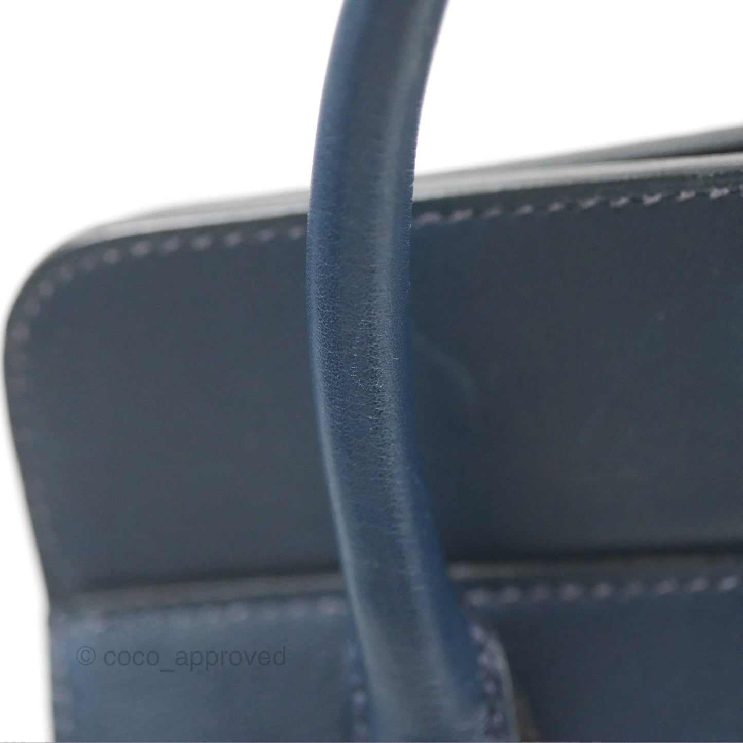 Hermès ToolBox 20 Navy Swift Palladium Hardware