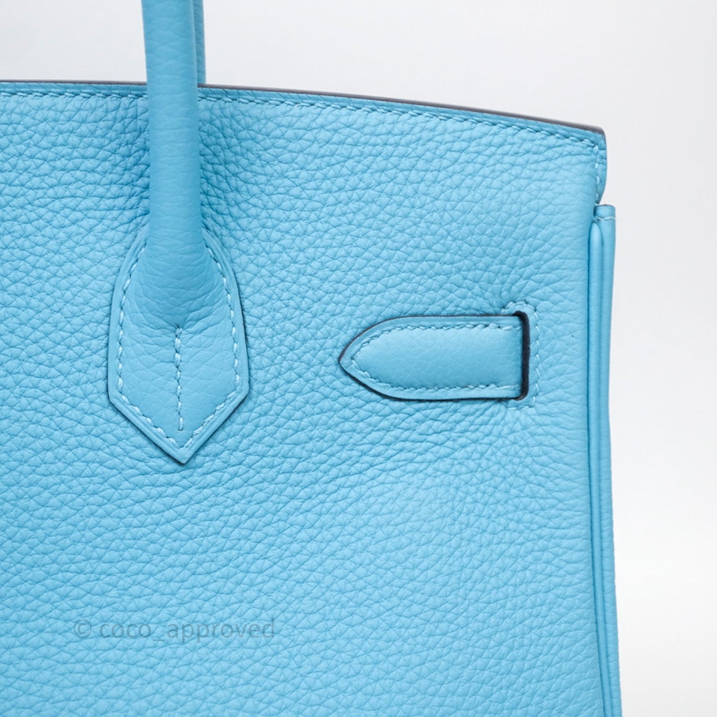 Hermès Birkin 30 Bleu De Nord P3 Togo Gold Hardware