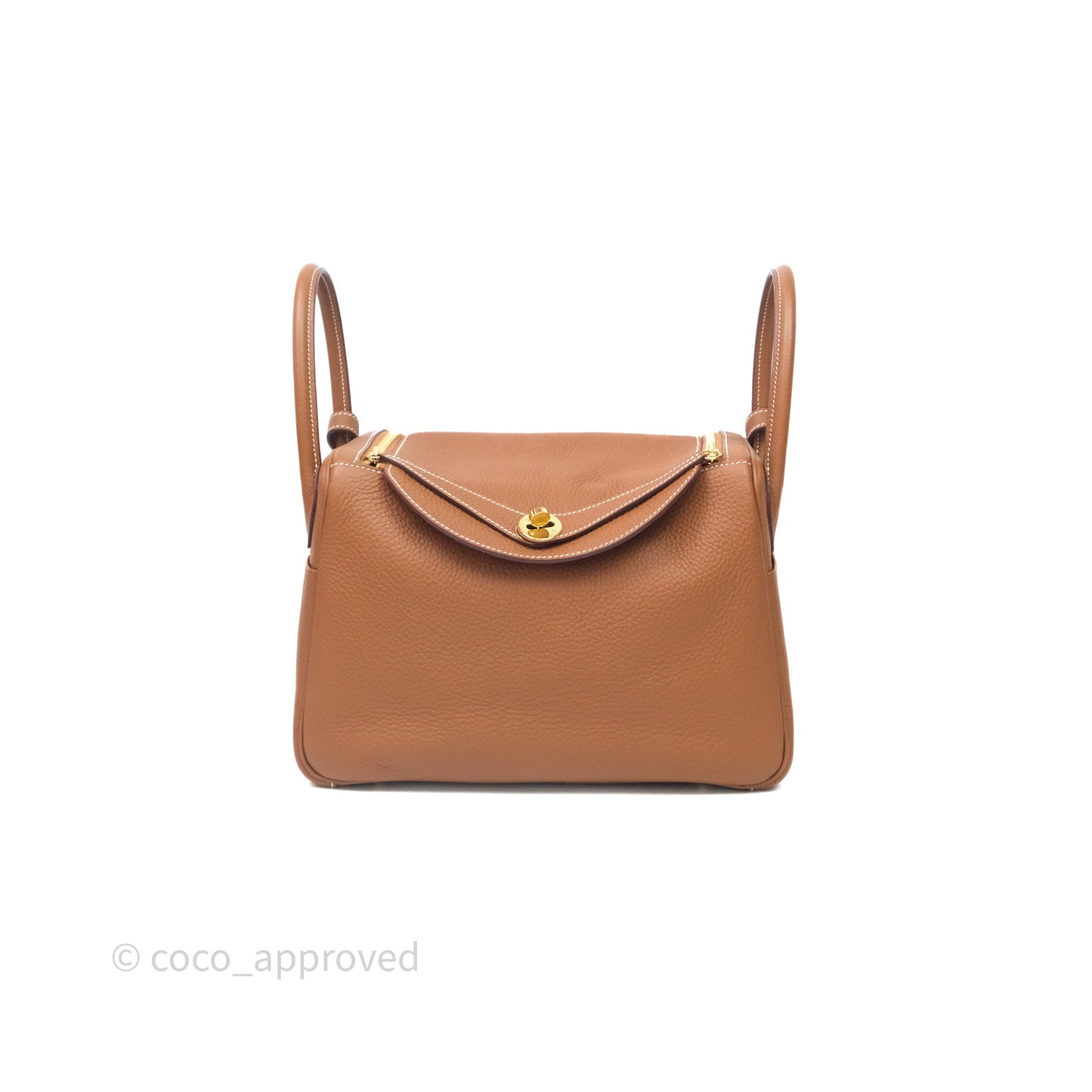 Hermès Lindy 30 Gold 37 Clemence Gold Hardware