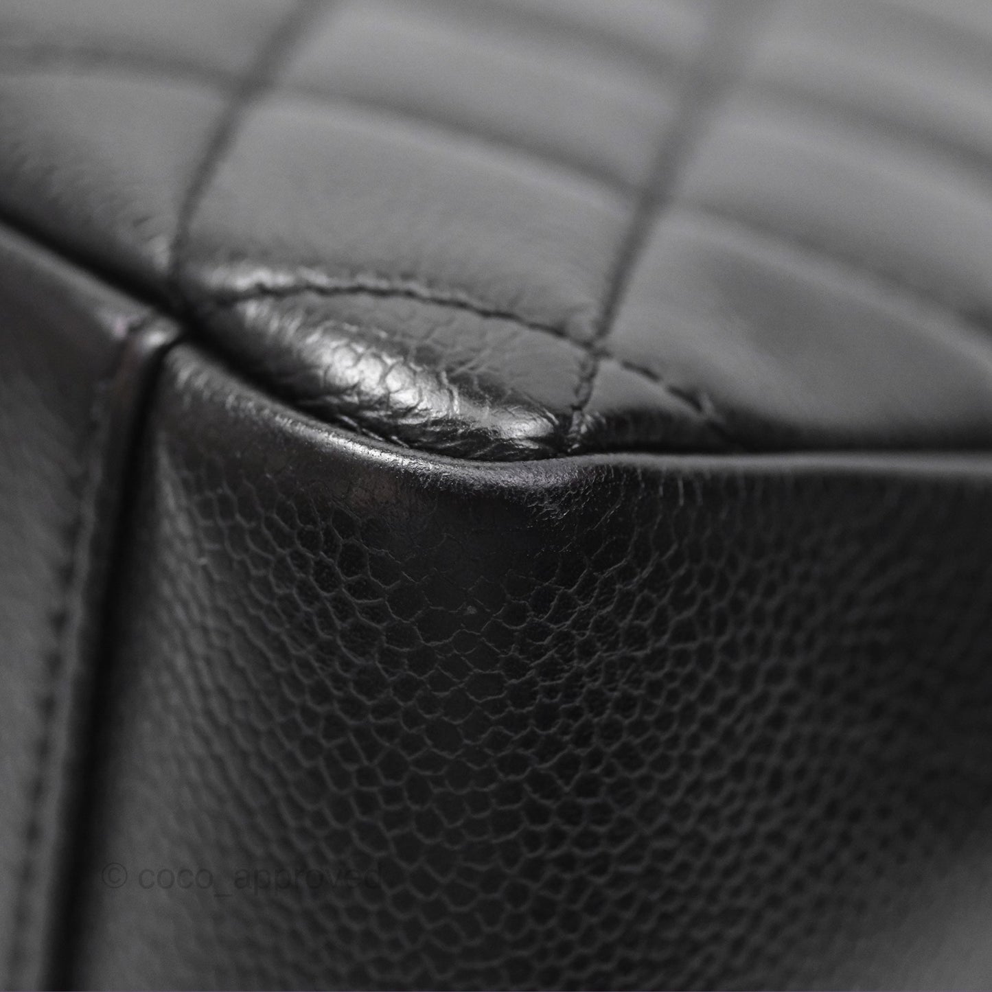 Chanel GST Black Caviar Gold Hardware