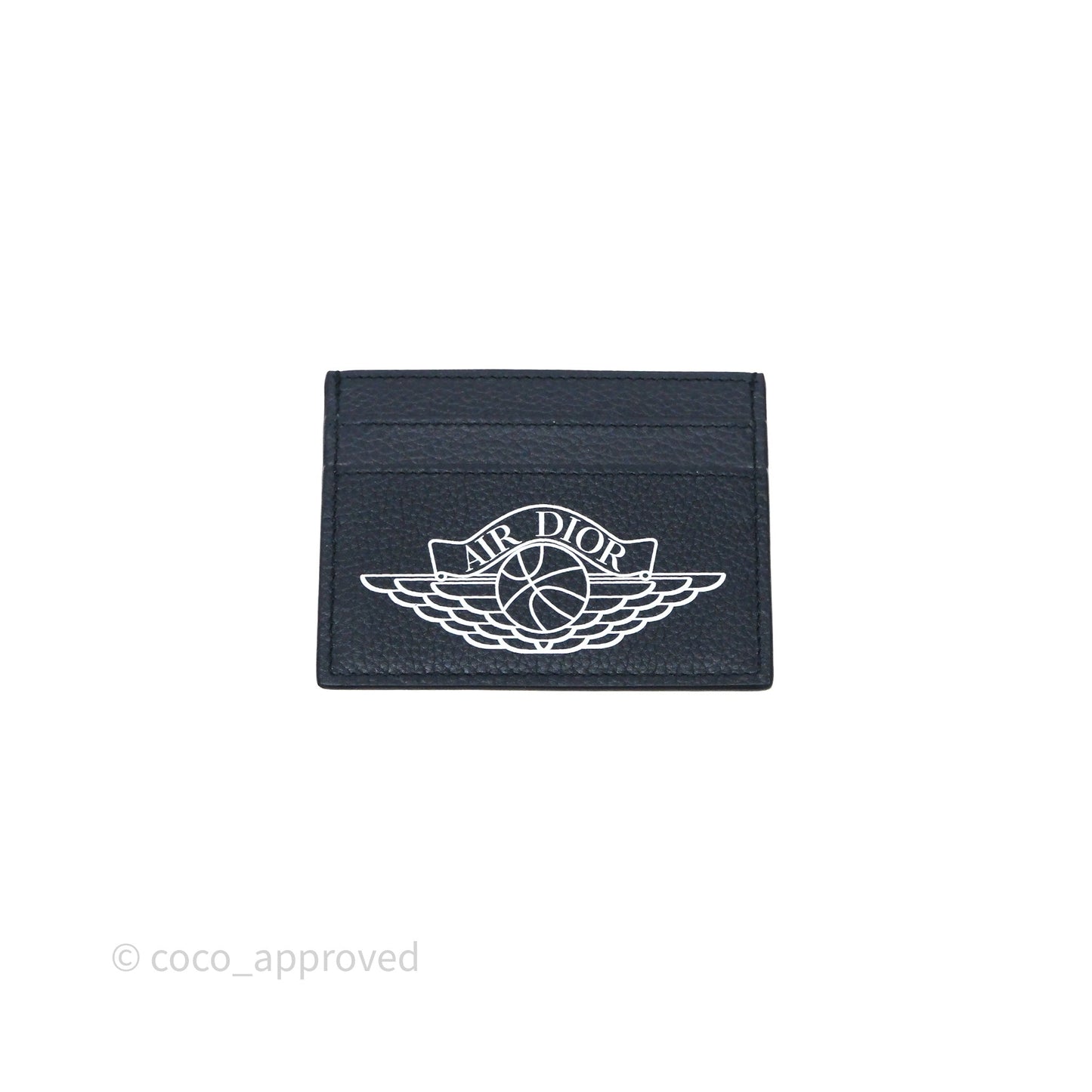 Christian Dior x Jordan Wings Card Holder Navy